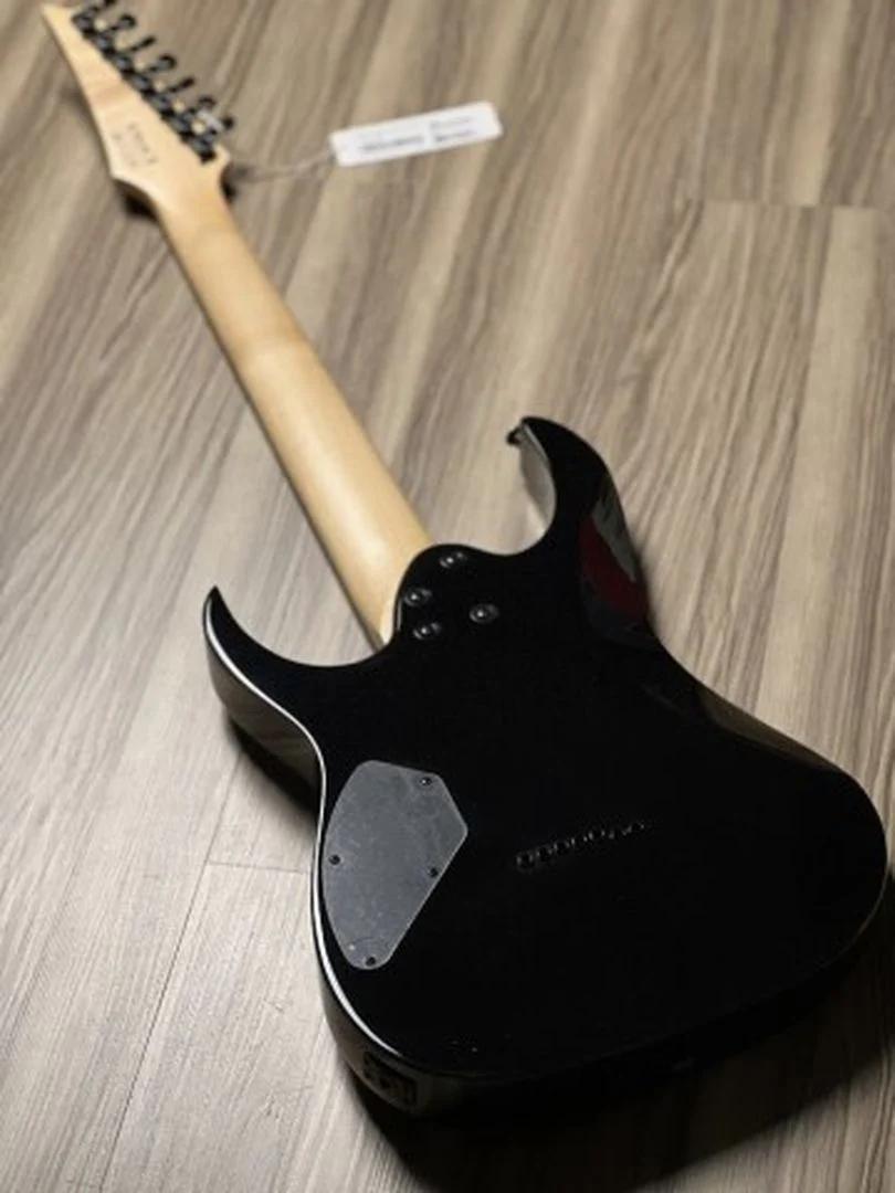 Ibanez GRG7221QA-TKS Electric Guitar in Transparent Black Sunburst - Image 4
