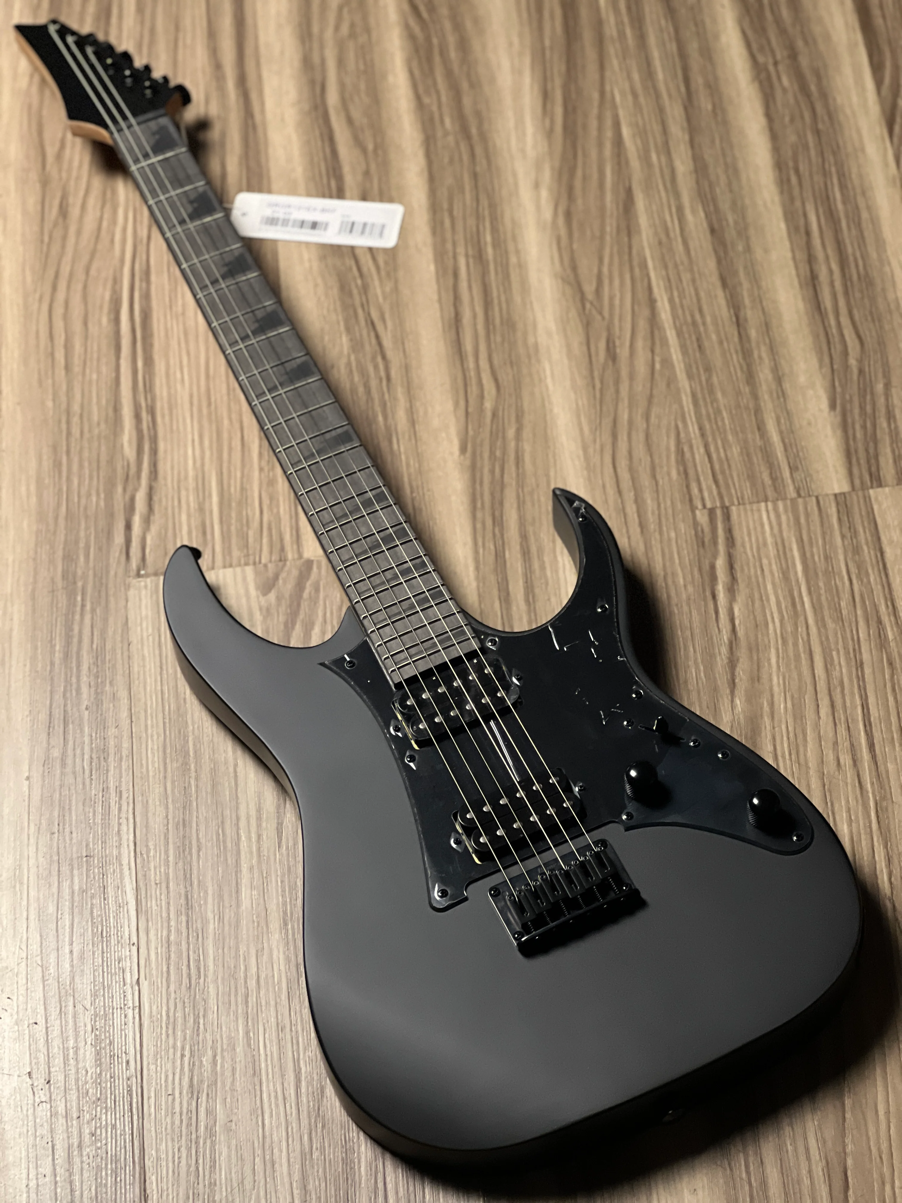 Ibanez GRGR131EX-BKF in Black Flat - Image 2
