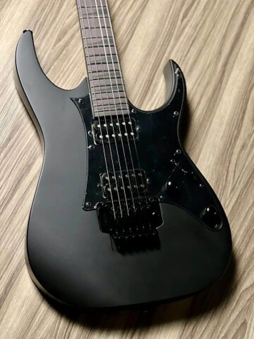 Ibanez GRGR330EX-BKF Electric Guitar in Black Flat - Image 4