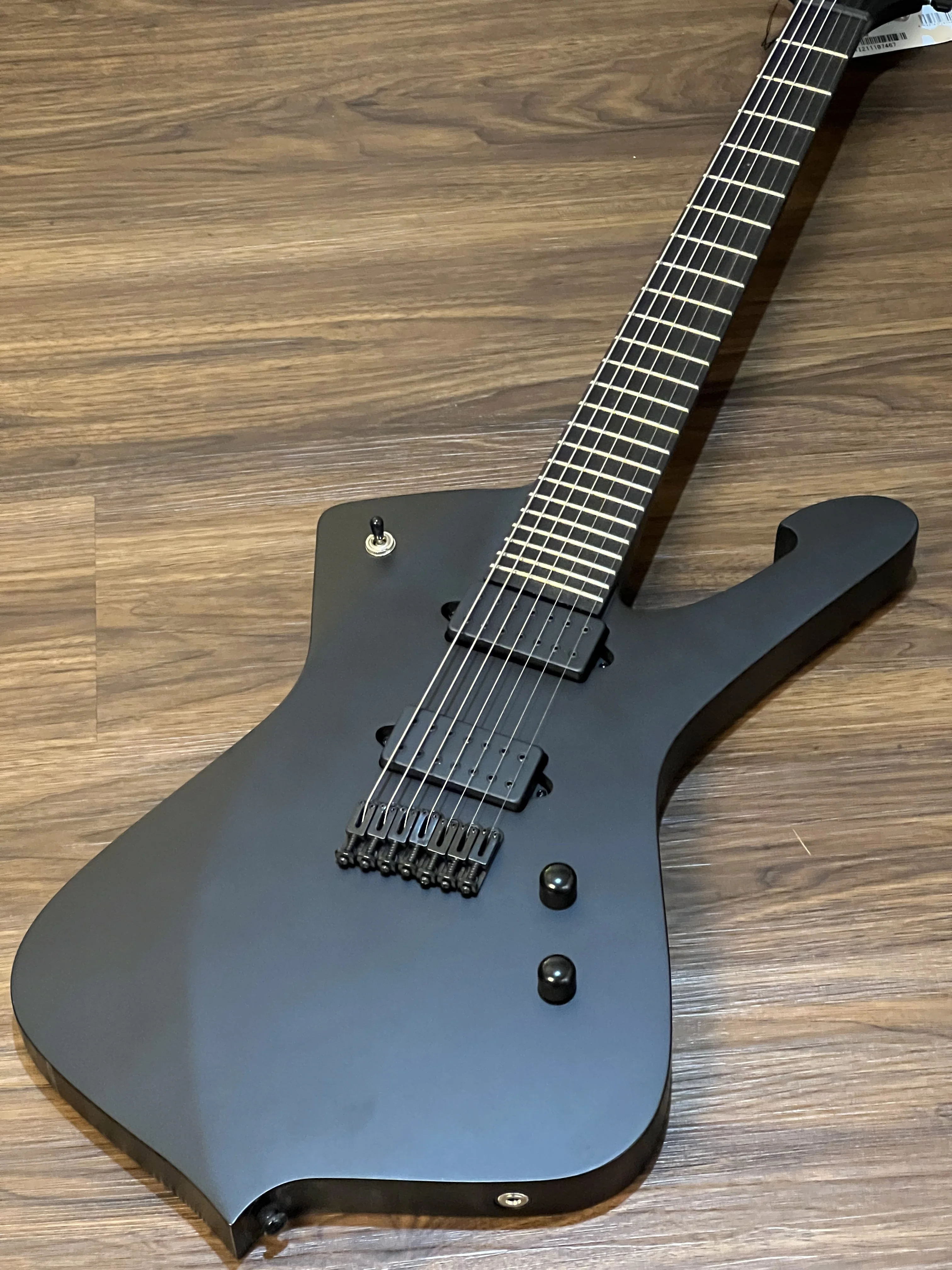 Ibanez ICTB721-BKF 7-String w/ Bag in Black Flat - Image 2