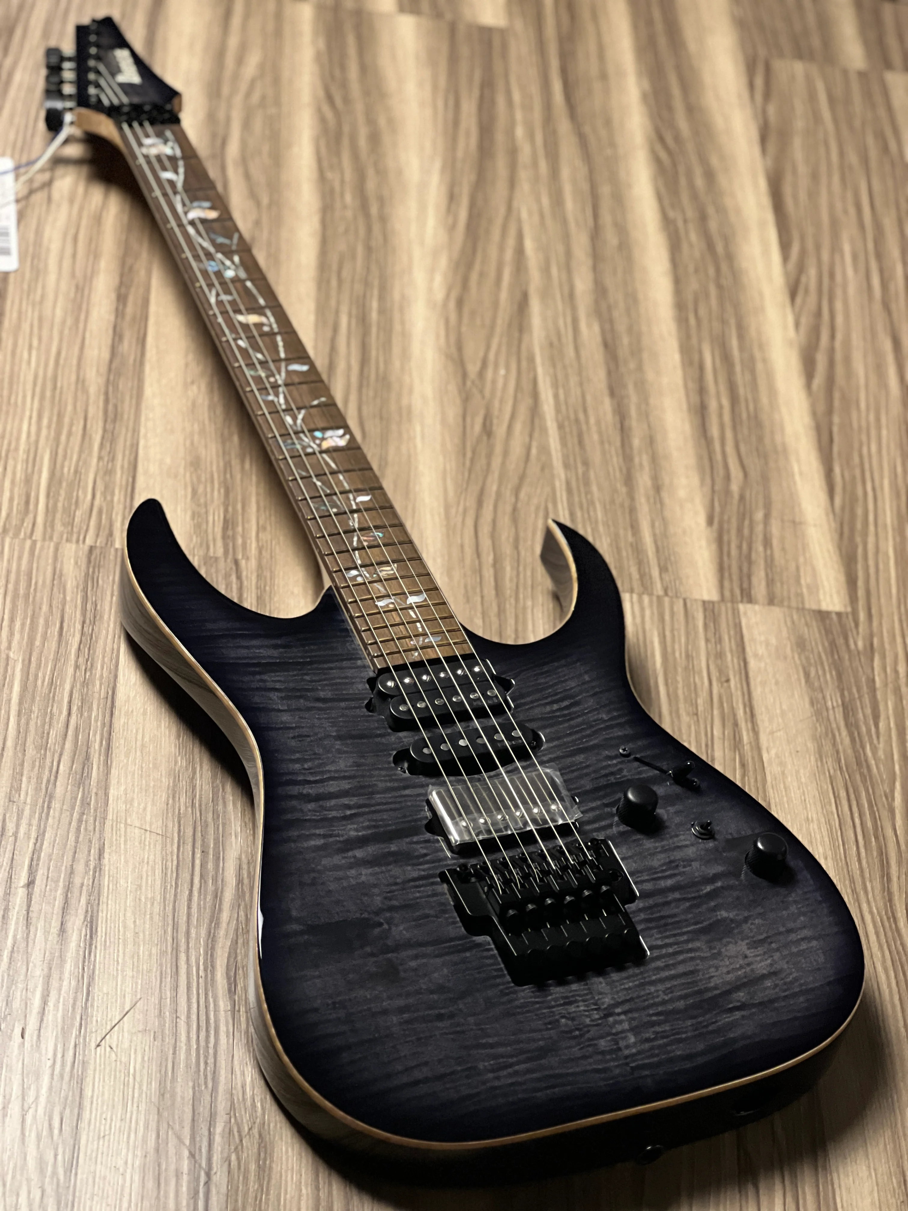 Ibanez J Custom RG8870 w/Case In Black Rutile F2415733 - Image 8