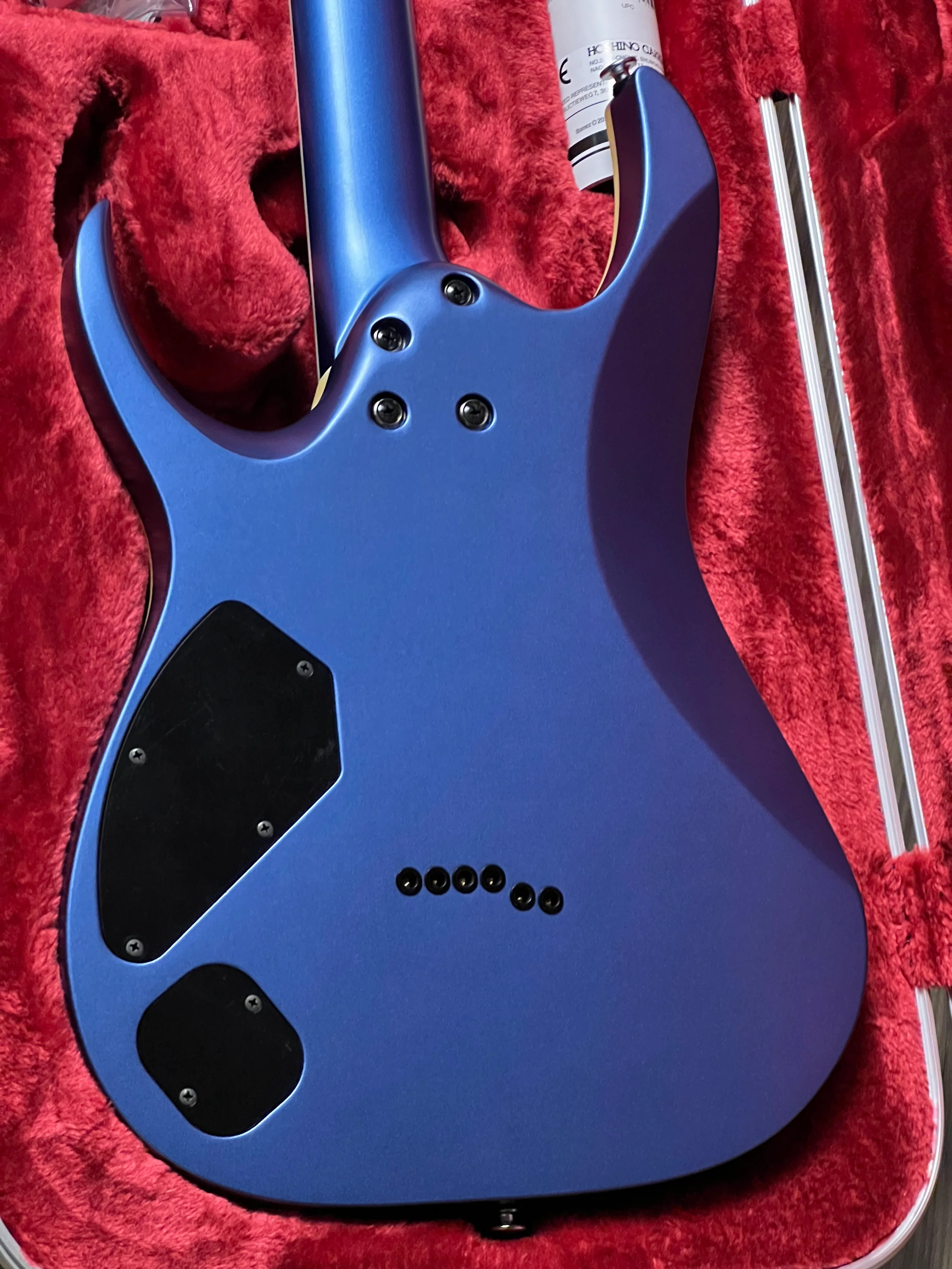 Ibanez Jake Bowen Signature JBM9999 in Azure Metallic Matte F2500732 - Image 6