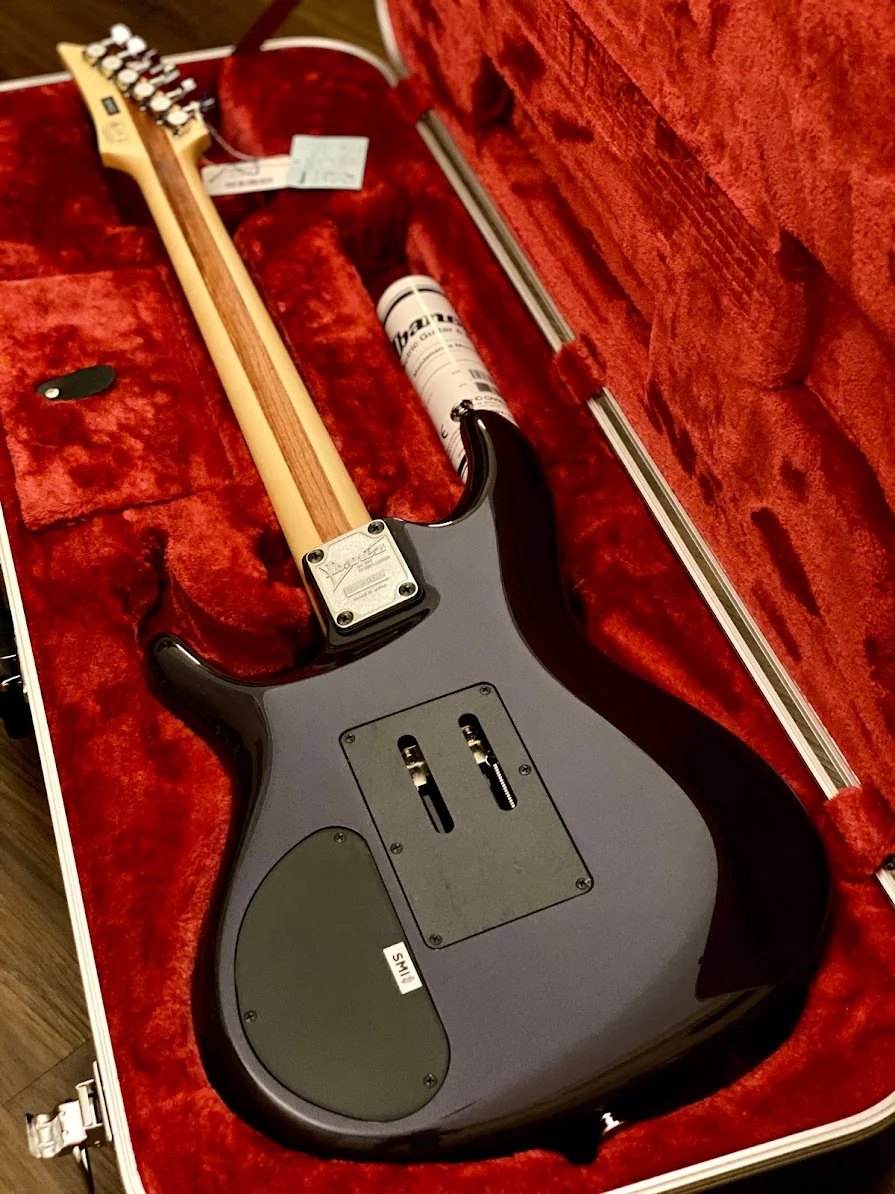 Ibanez Joe Satriani Signature JS2450 - Muscle Car Purple - Image 7