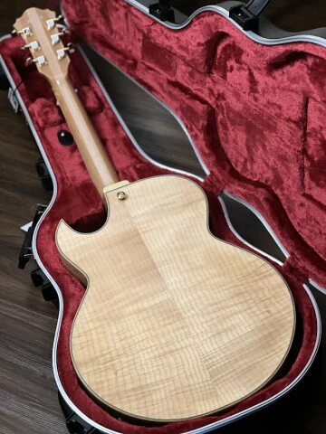 Ibanez LGB30-NT George Benson Signature Electric Guitar w/Case in Natural - Image 4