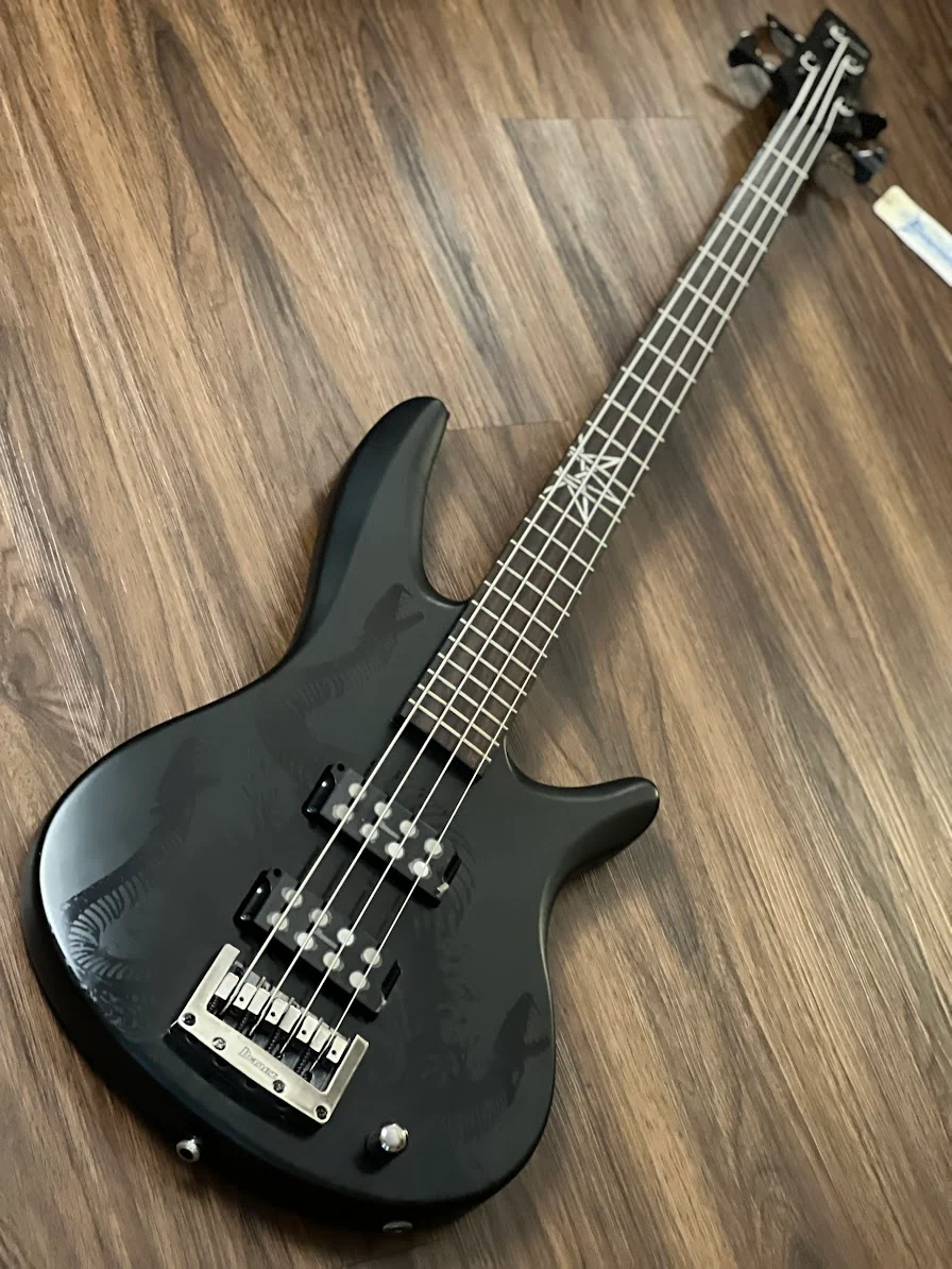 Ibanez MDB1 BKF in Black Flat - Mike D'Antonio Signature Electric Bass - Image 2
