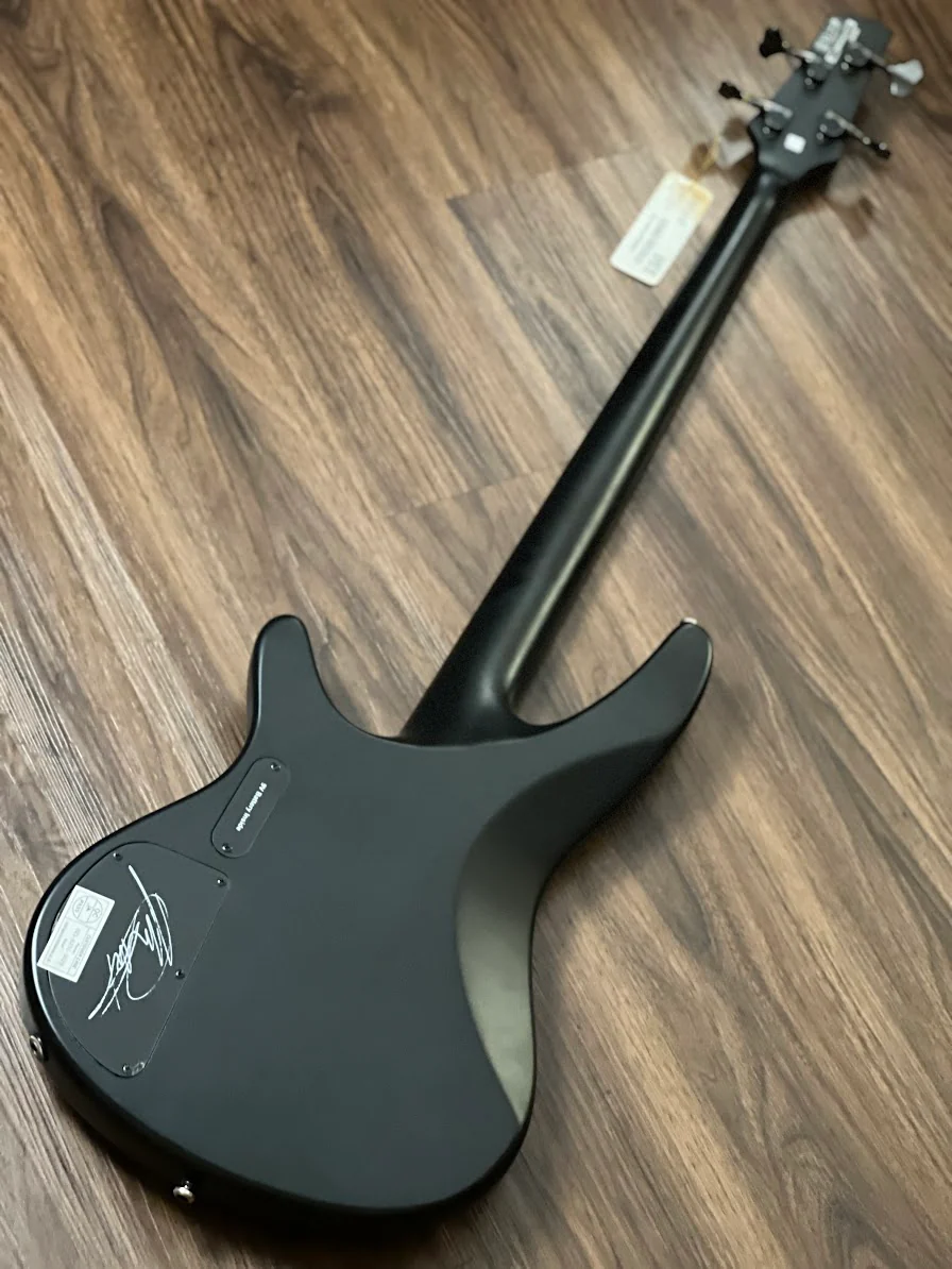 Ibanez MDB1 BKF in Black Flat - Mike D'Antonio Signature Electric Bass - Image 3