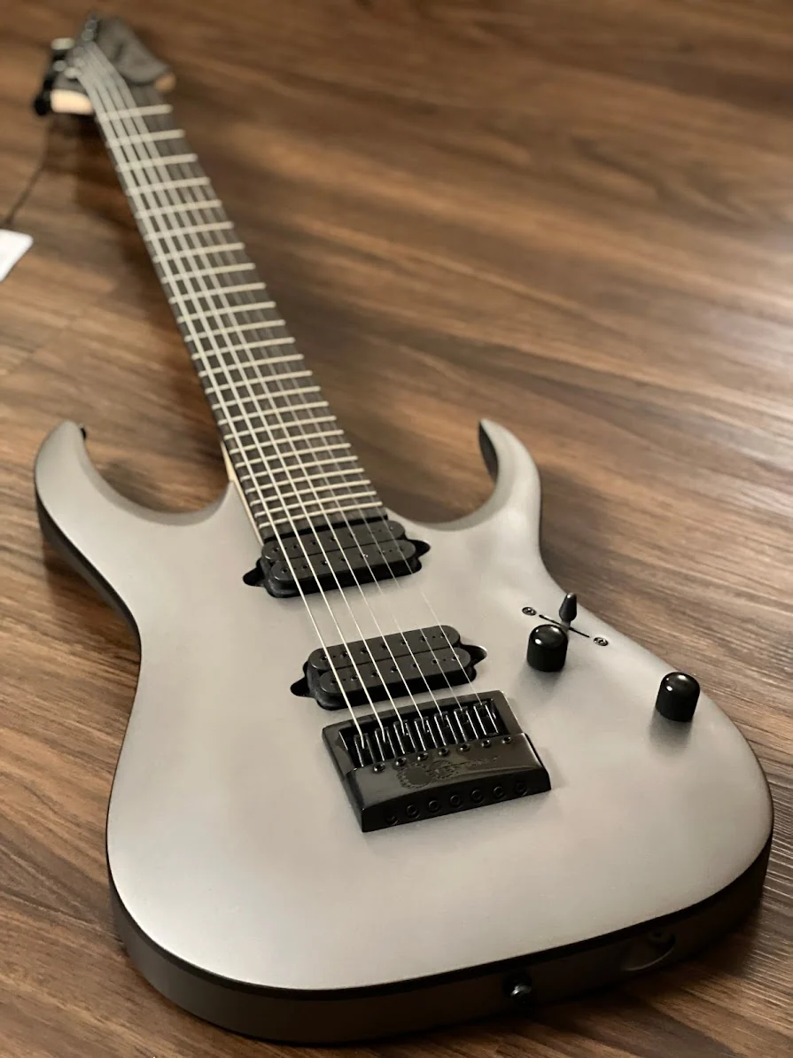 Ibanez Munky Signature APEX30 - Metallic Gray Matte - Image 3