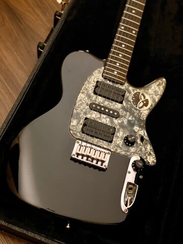 Ibanez NDM2 Noodles Signature in Black Gloss with Hardshell Case - Image 5