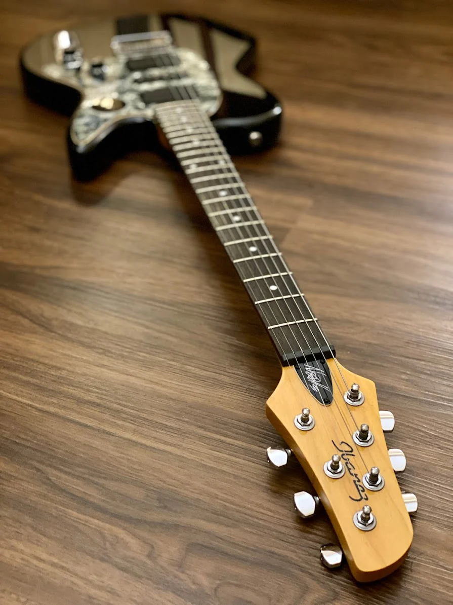 Ibanez NDM2 Noodles Signature in Black Gloss with Hardshell Case - Image 9