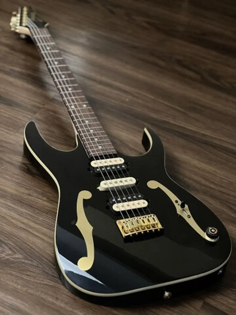 Ibanez PGM50 Paul Gilbert Signature Electric Guitar in Black - Image 3
