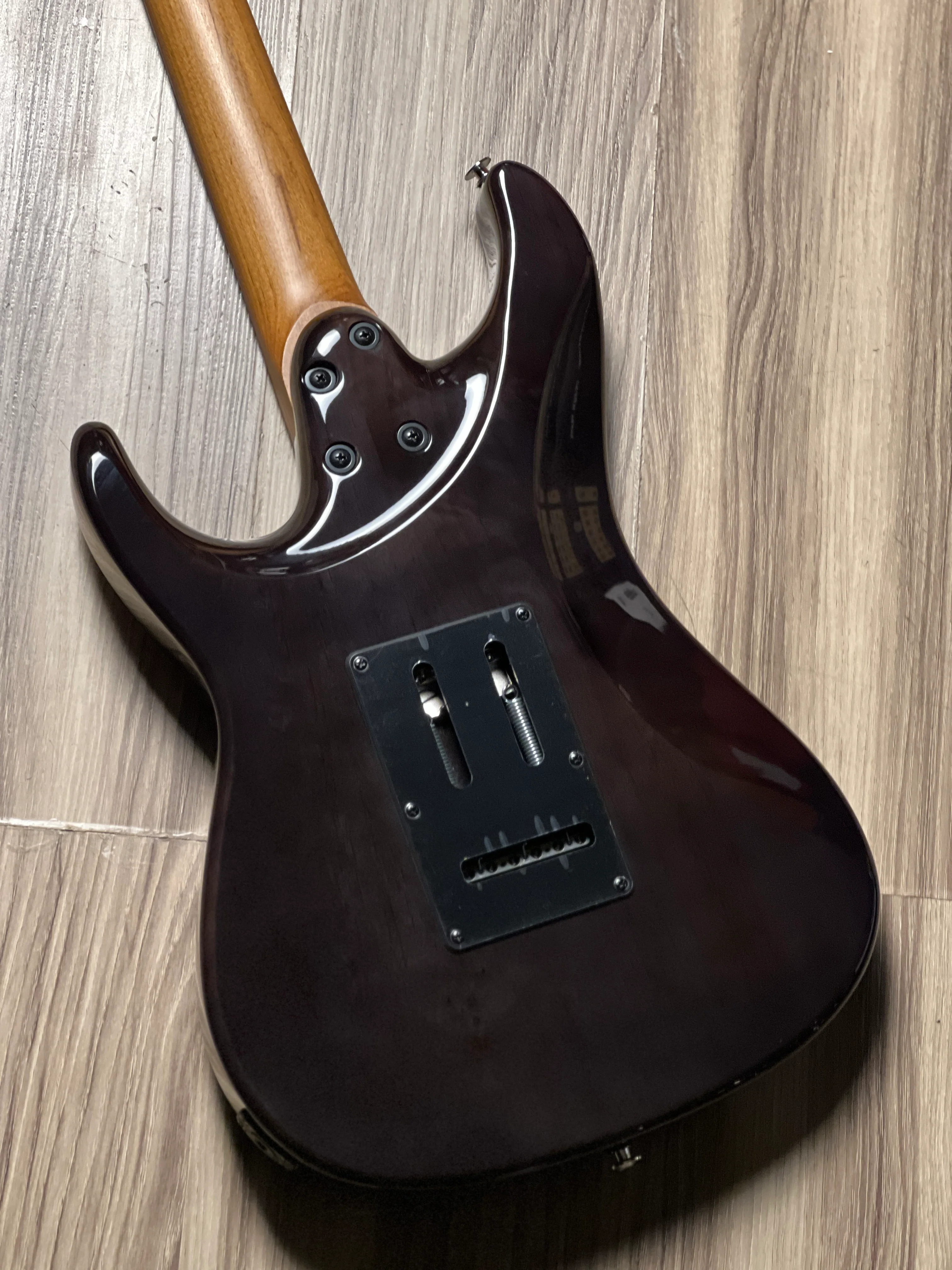 Ibanez AZ22S1F TKS in Transparent Black Sunburst - Image 6