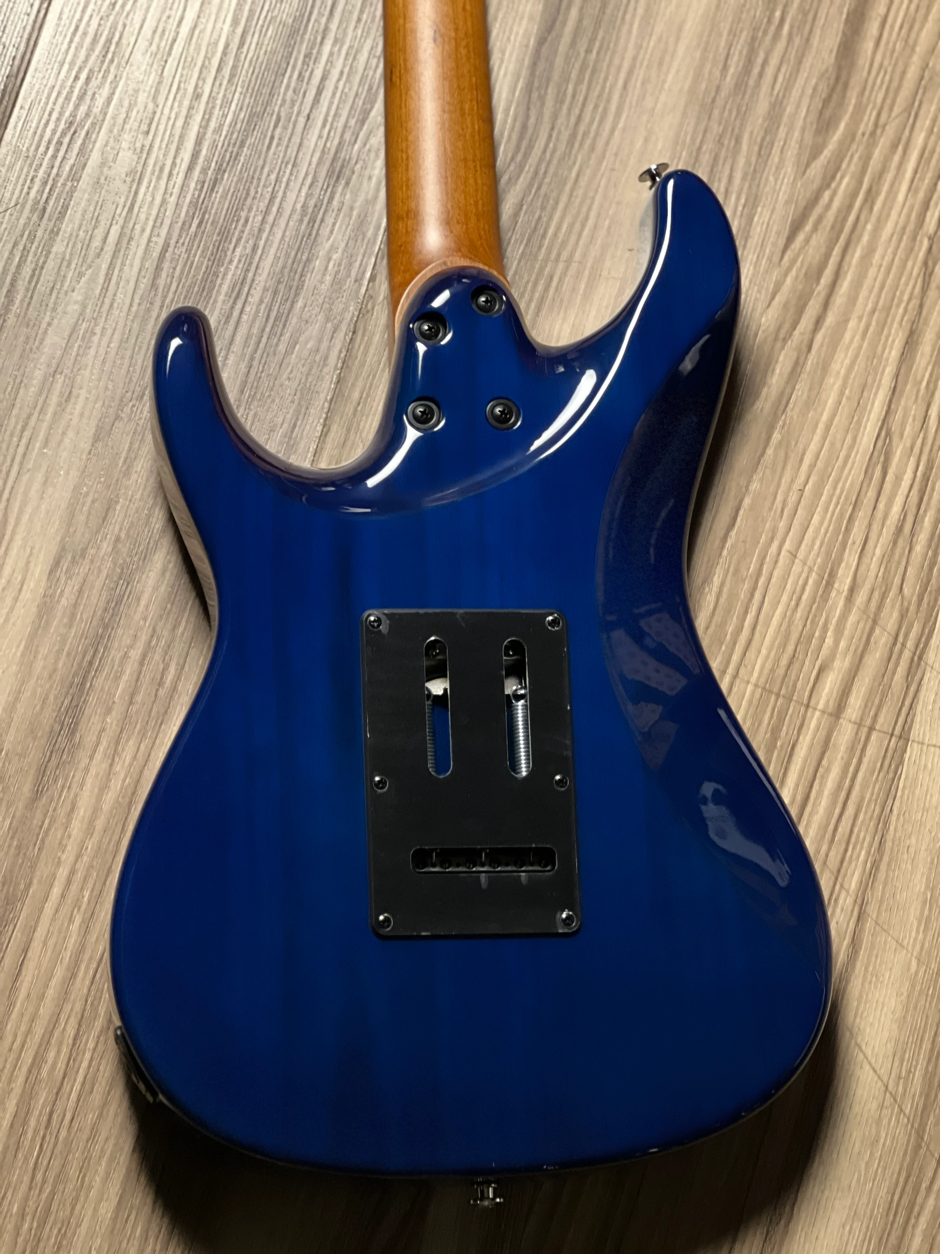 Ibanez AZ22S1F-TXB in Transparent Turquoise Burst - Image 6