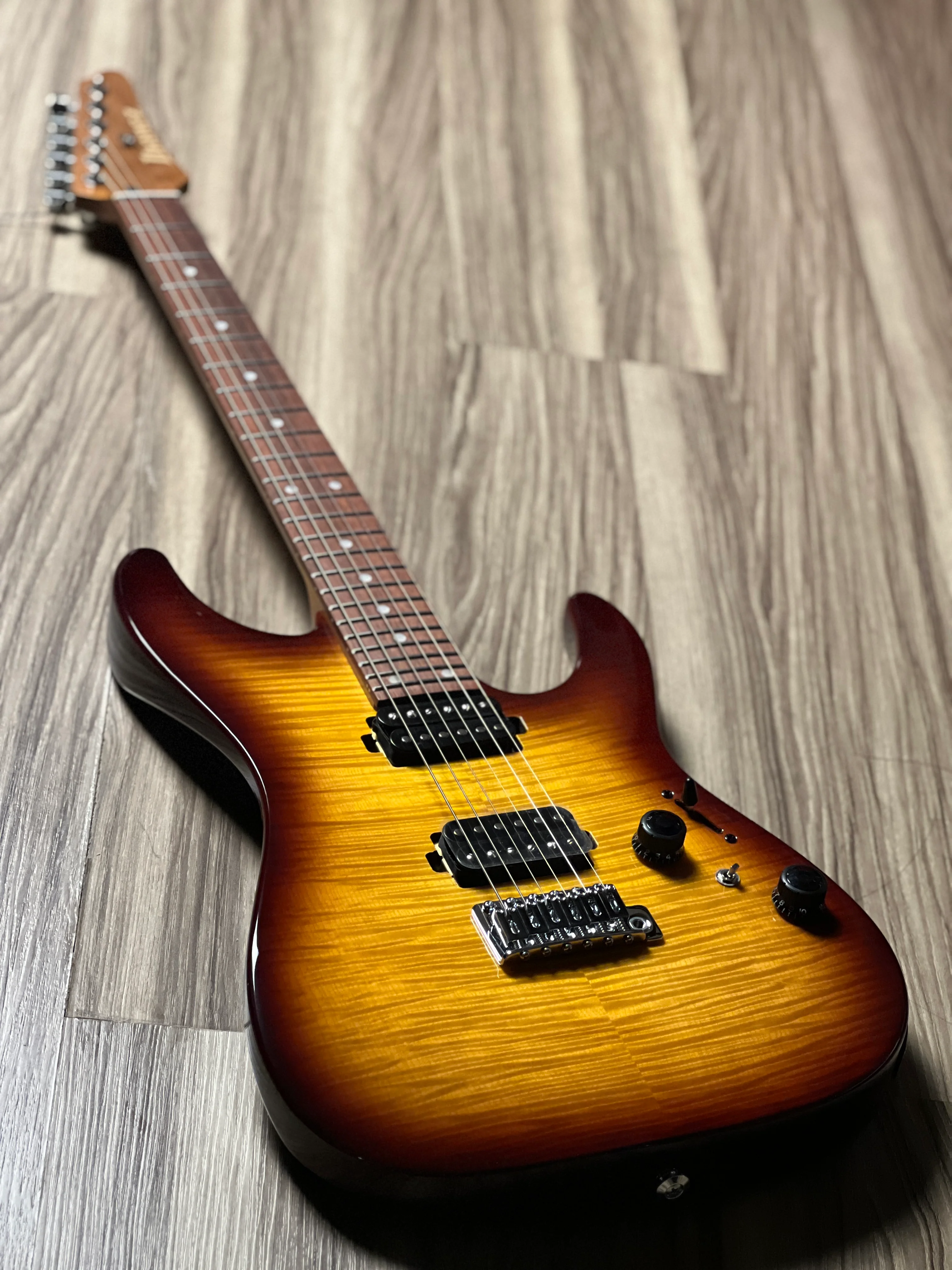 Ibanez AZ24S1F VLS in Violin Sunburst