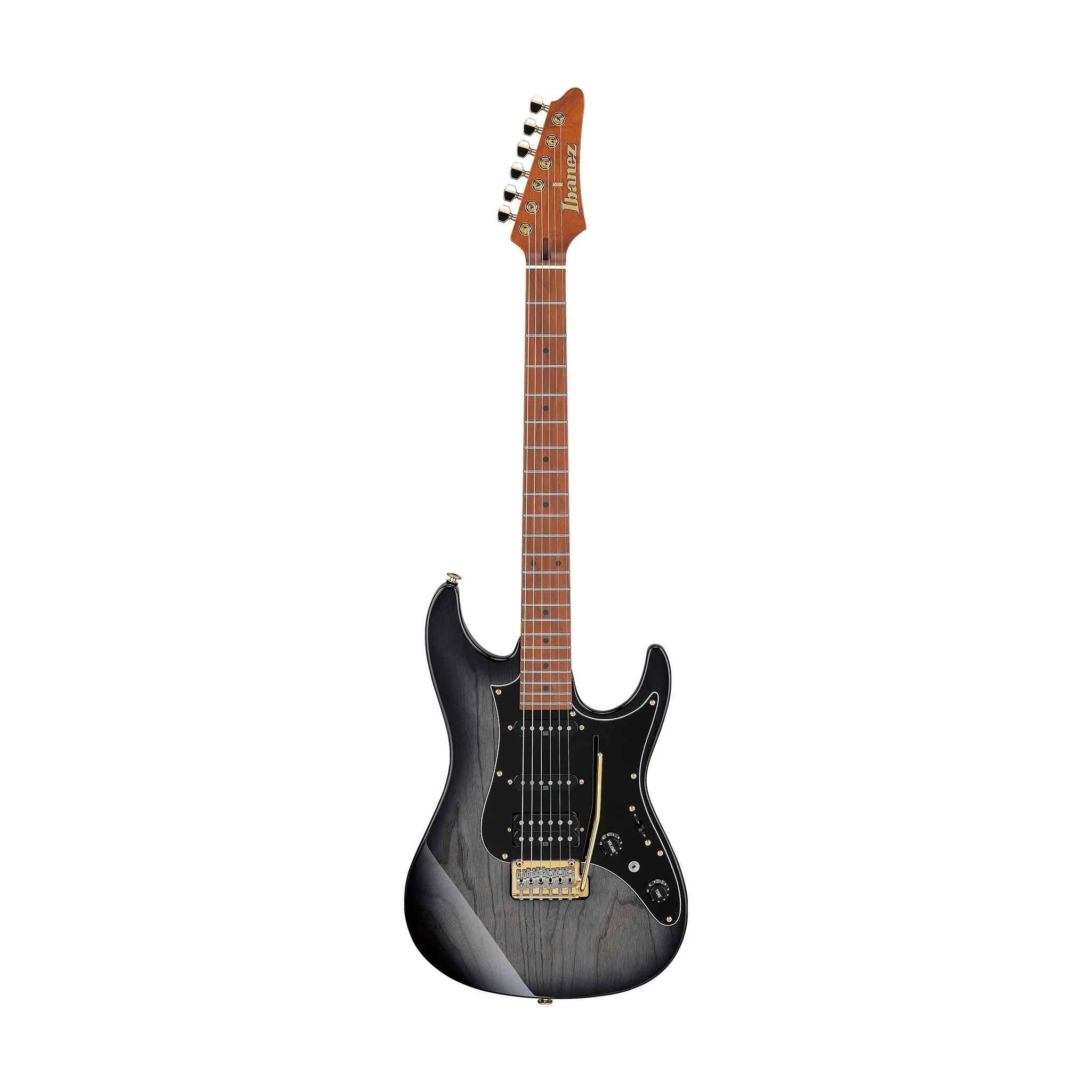 Ibanez Prestige AZ2204AG-TGB w/Case in Transparent Gray Burst F2531246 - Image 10