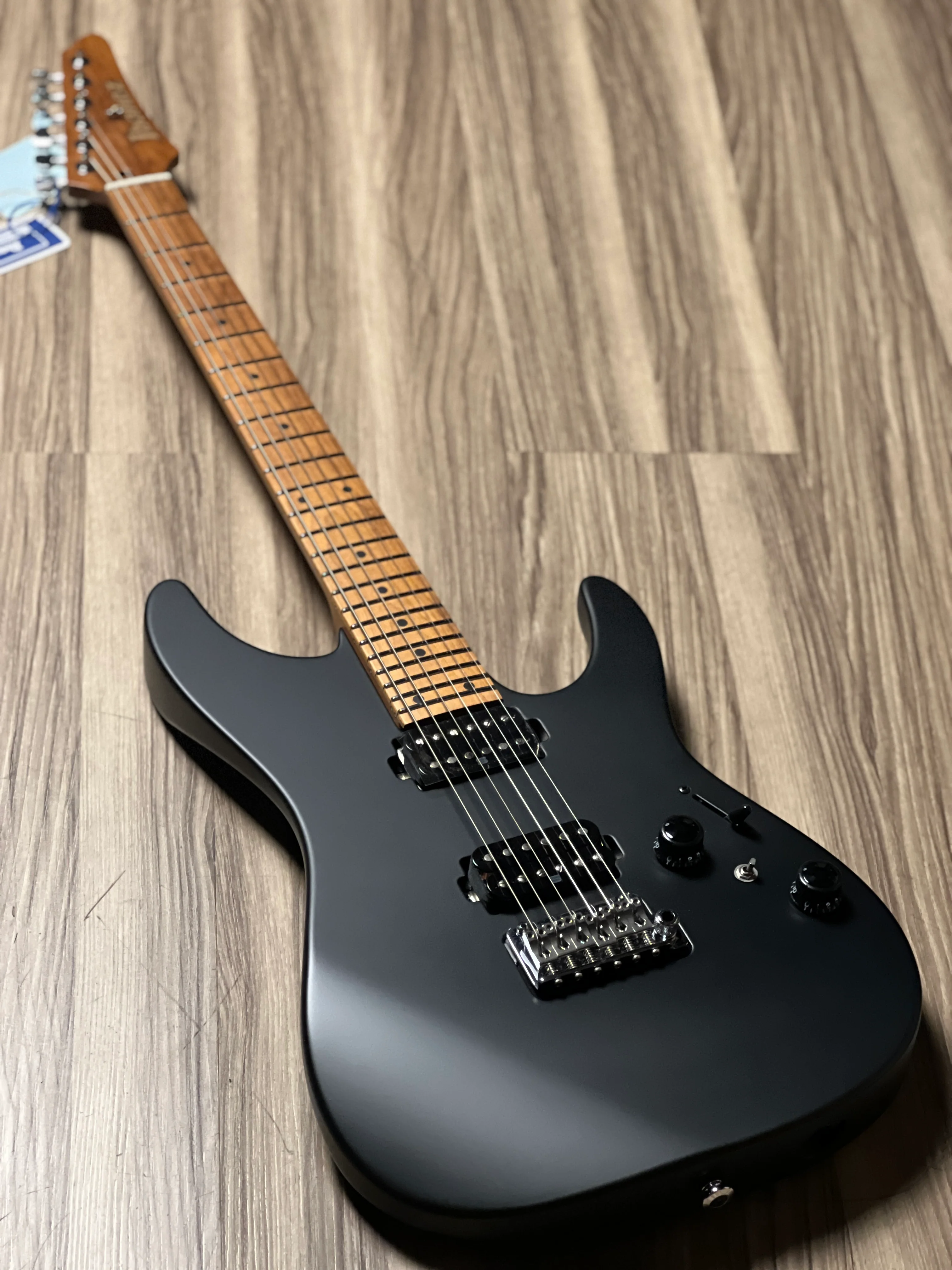 Ibanez Prestige AZ2402-BKF in Black Flat F2412269 - Image 8