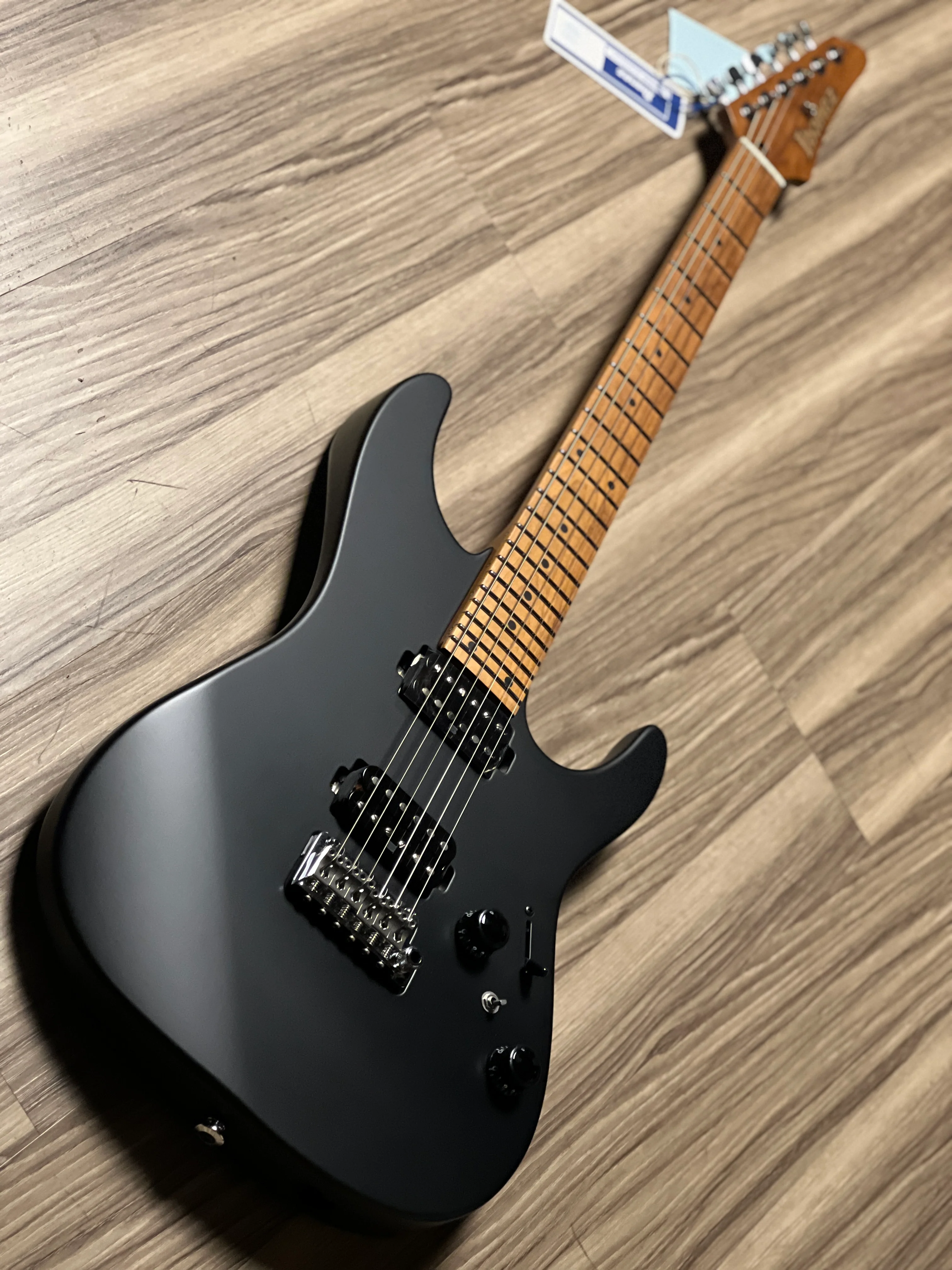 Ibanez Prestige AZ2402-BKF in Black Flat F2412269 - Image 9