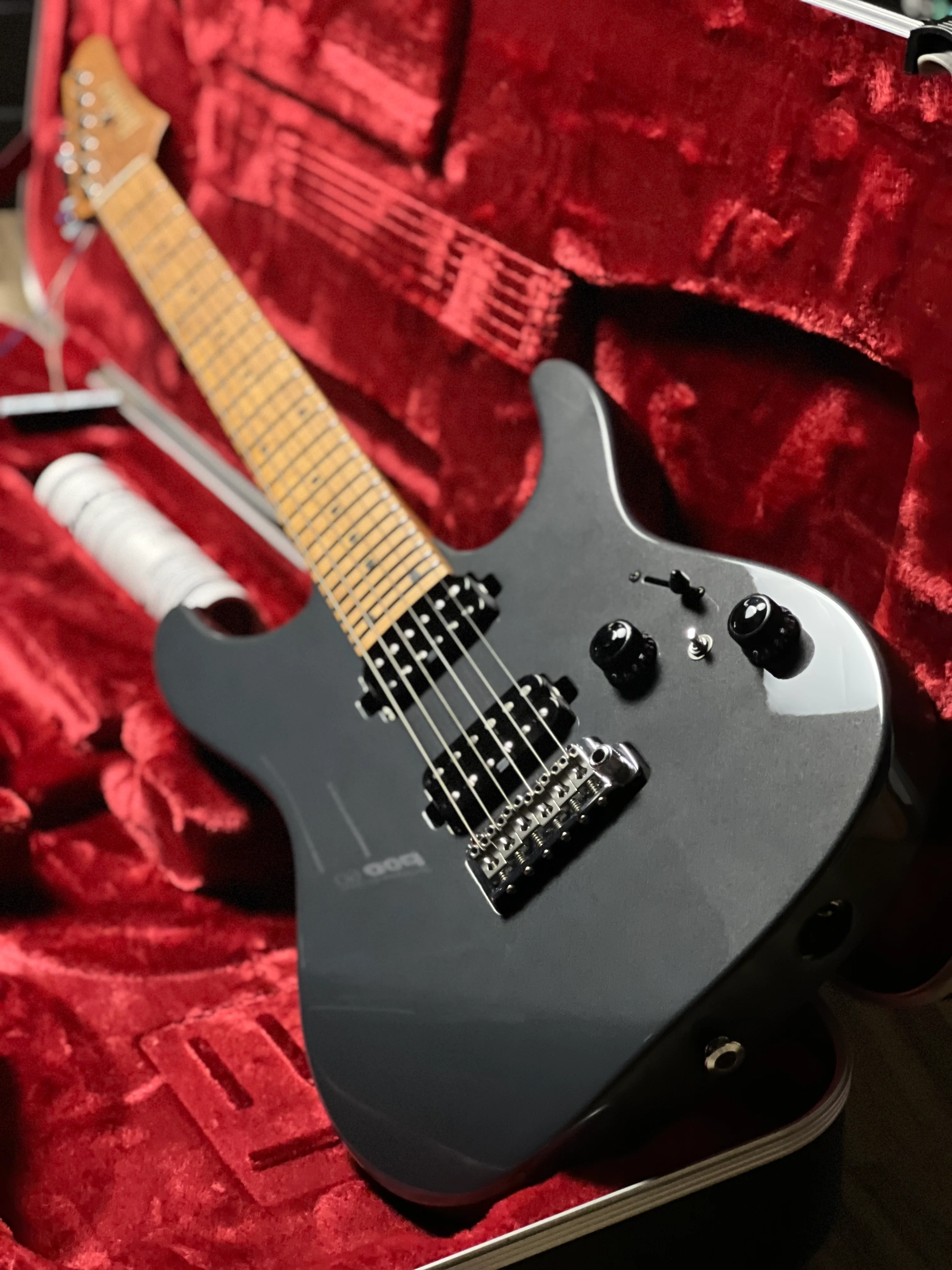 Ibanez Prestige AZ2402-GRM W/Case in Gray Metallic F2413247 - Image 4