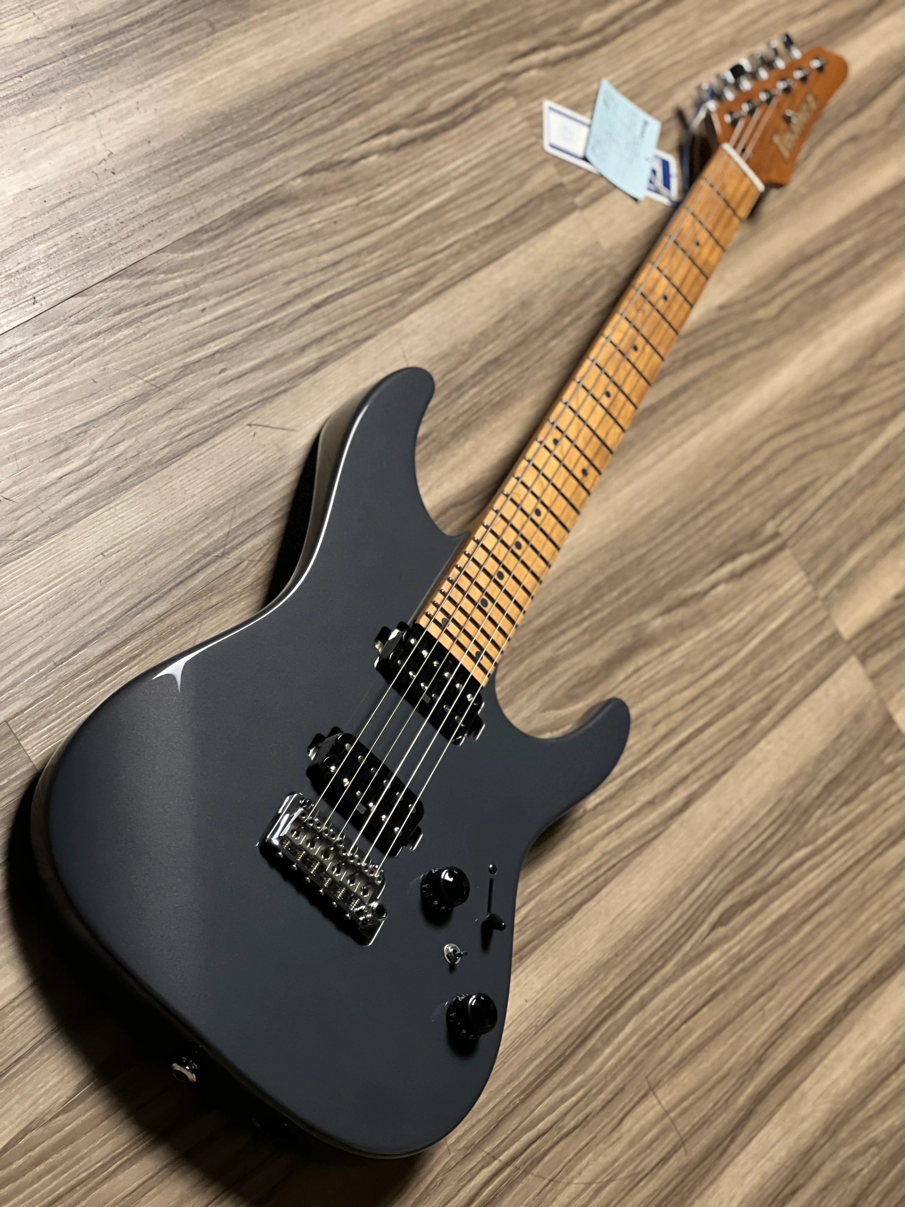 Ibanez Prestige AZ2402-GRM W/Case in Gray Metallic F2413247 - Image 9
