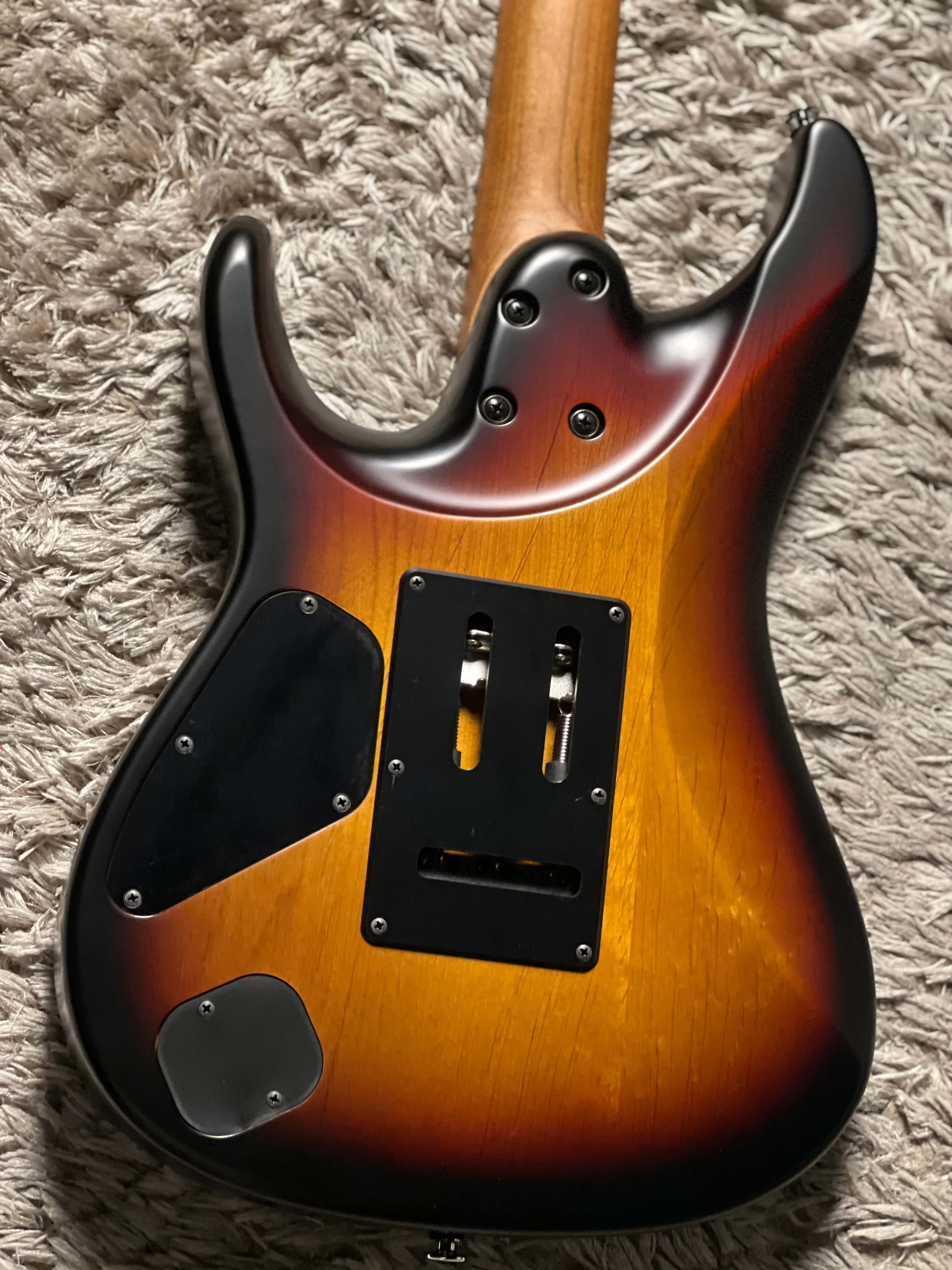 Ibanez Prestige Japan AZ2402-TFF in Tri Fade Burst Flat F2327327 - Image 9