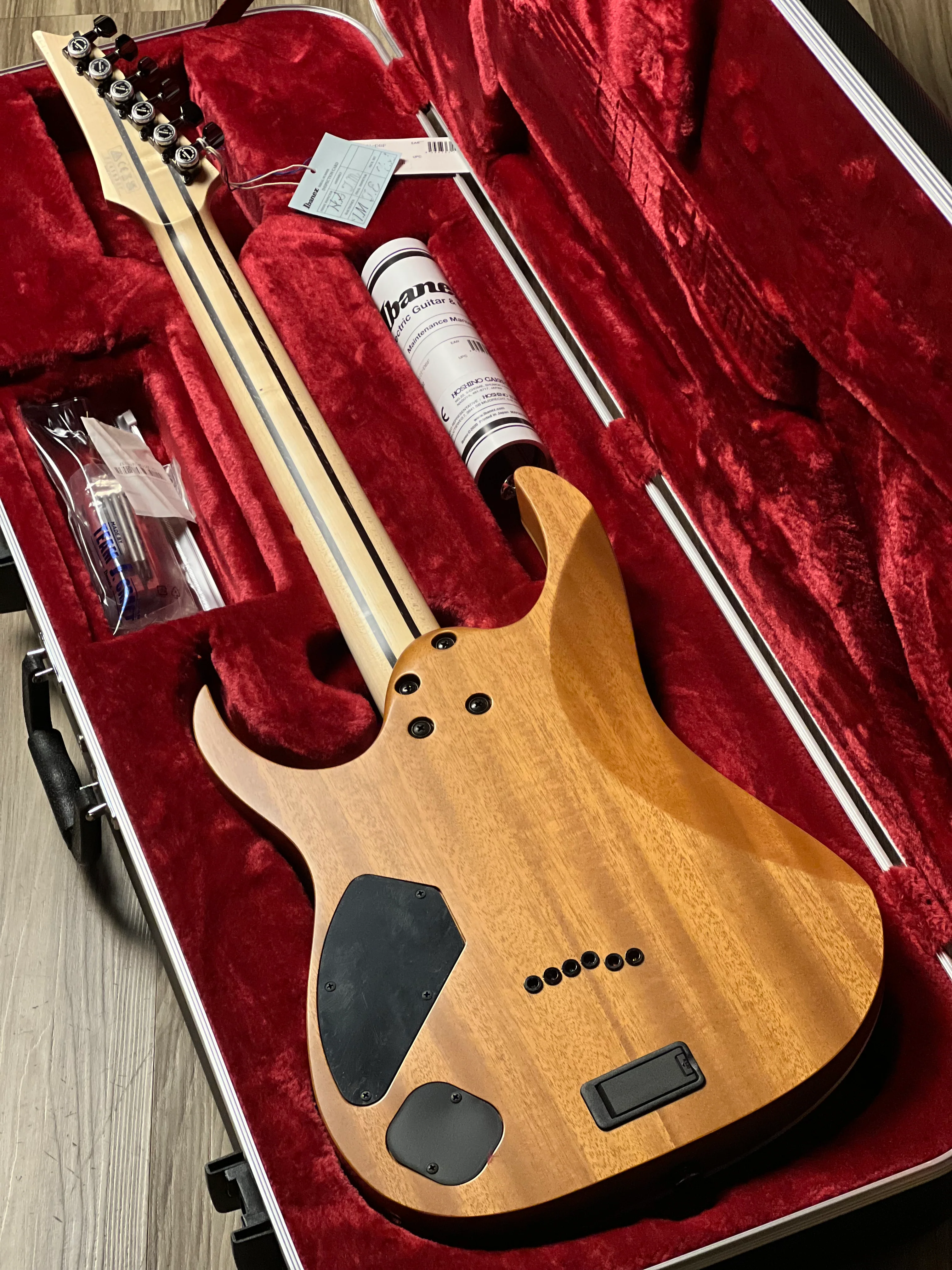 Ibanez Prestige RG5121-DBF in Dark Tide Blue Flat F2415337 - Image 5