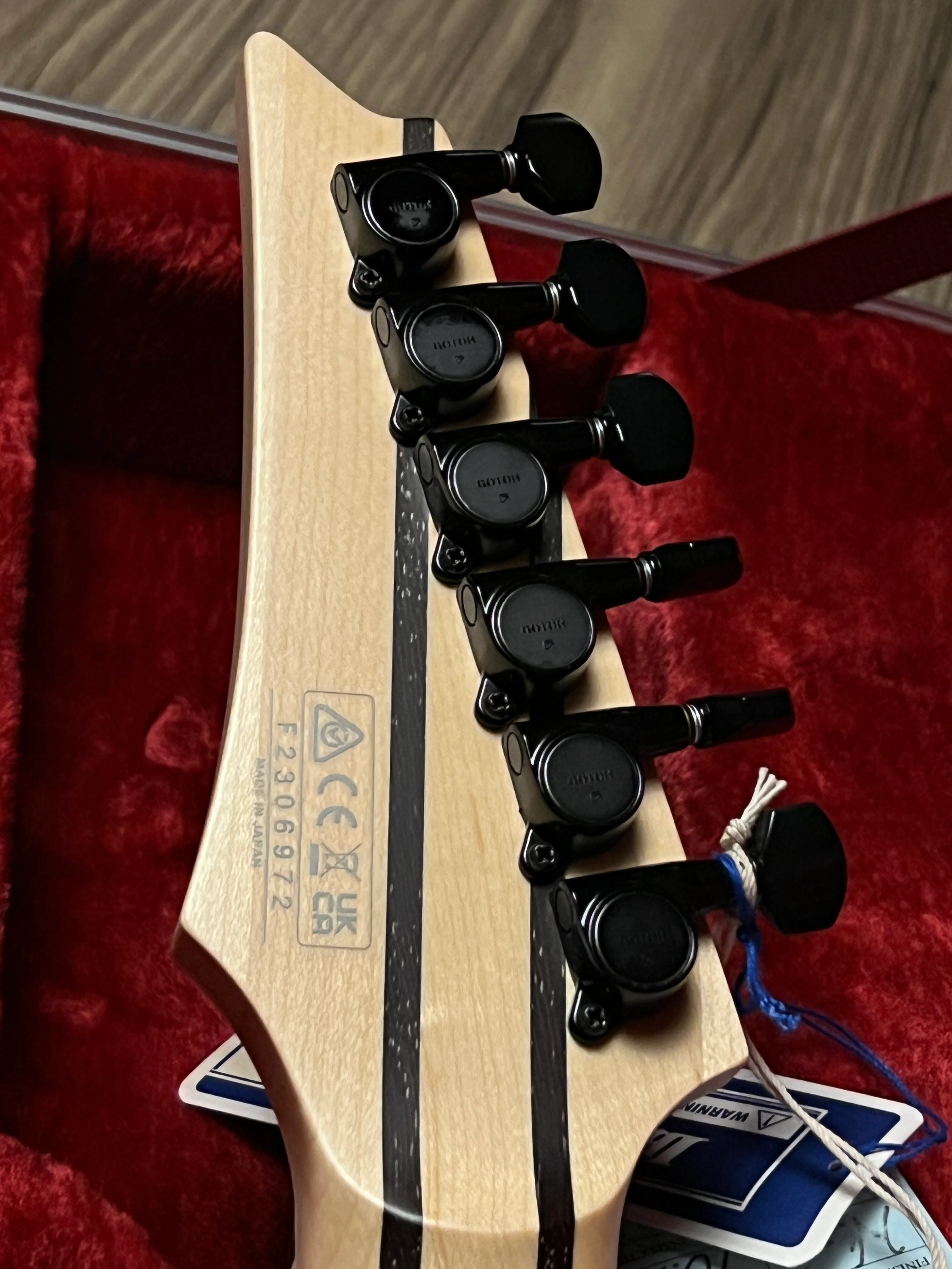Ibanez Prestige RG5121ET-PRT w/Case Polar Lights F2306972 - Image 6