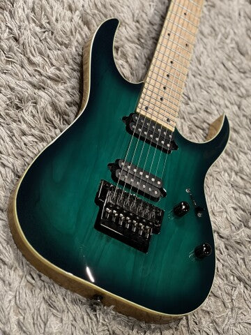 Ibanez Prestige RG752AHM - Nebula Green Burst - Image 2