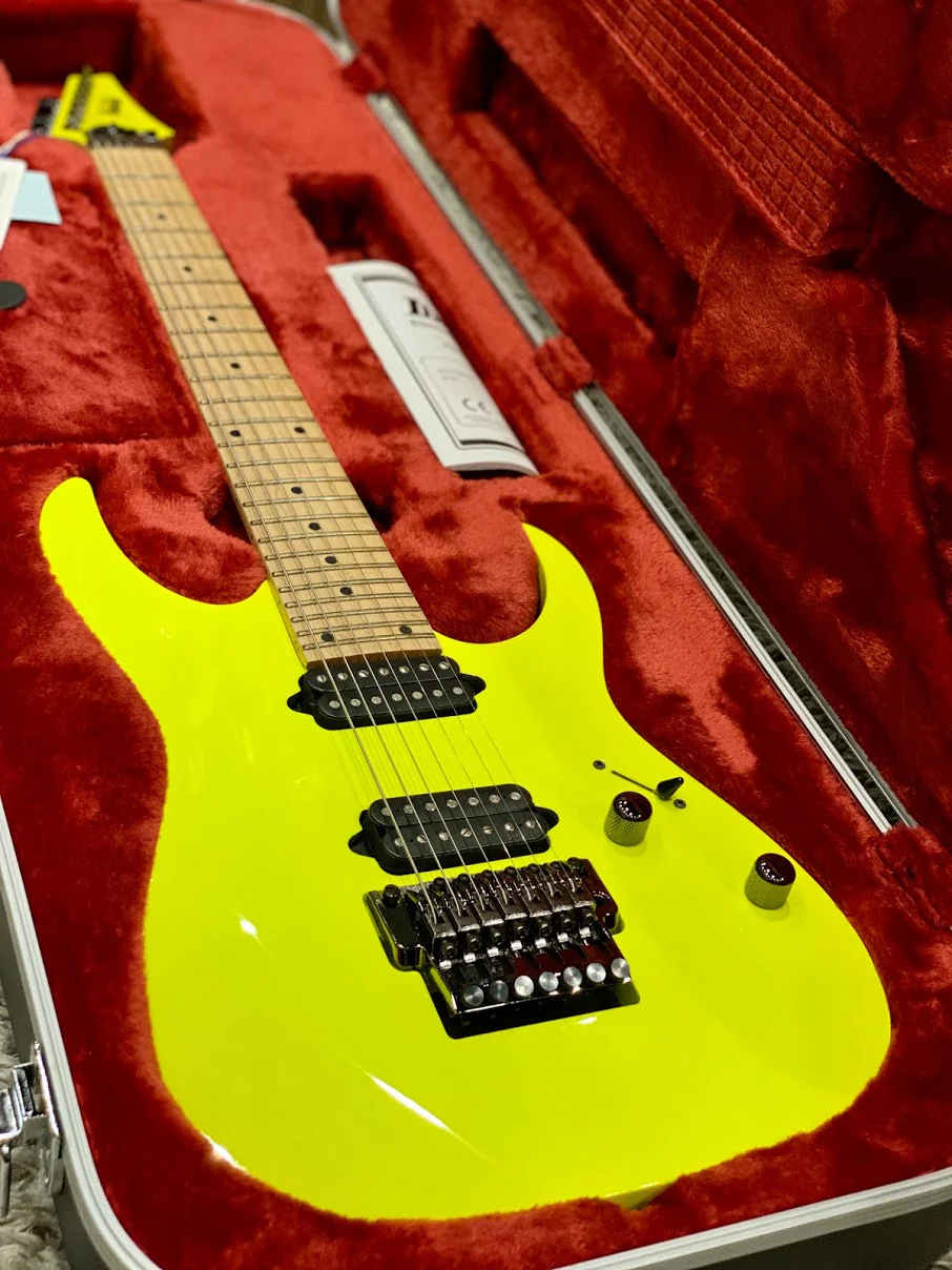 Ibanez Prestige RG752M - Desert Sun Yellow - Image 4