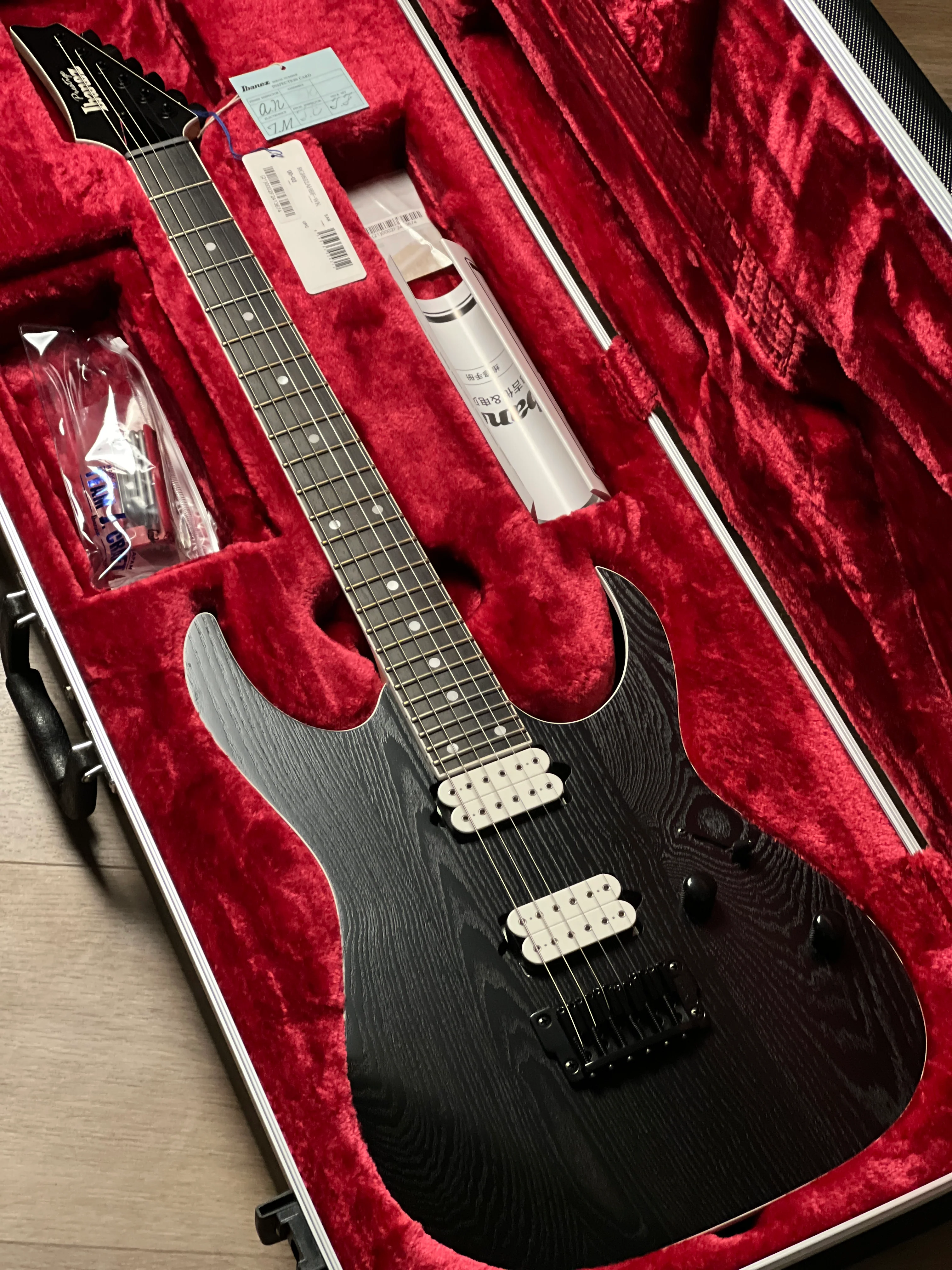 Ibanez Prestige RGR652AHBF - Weathered Black F2413674 - Image 2