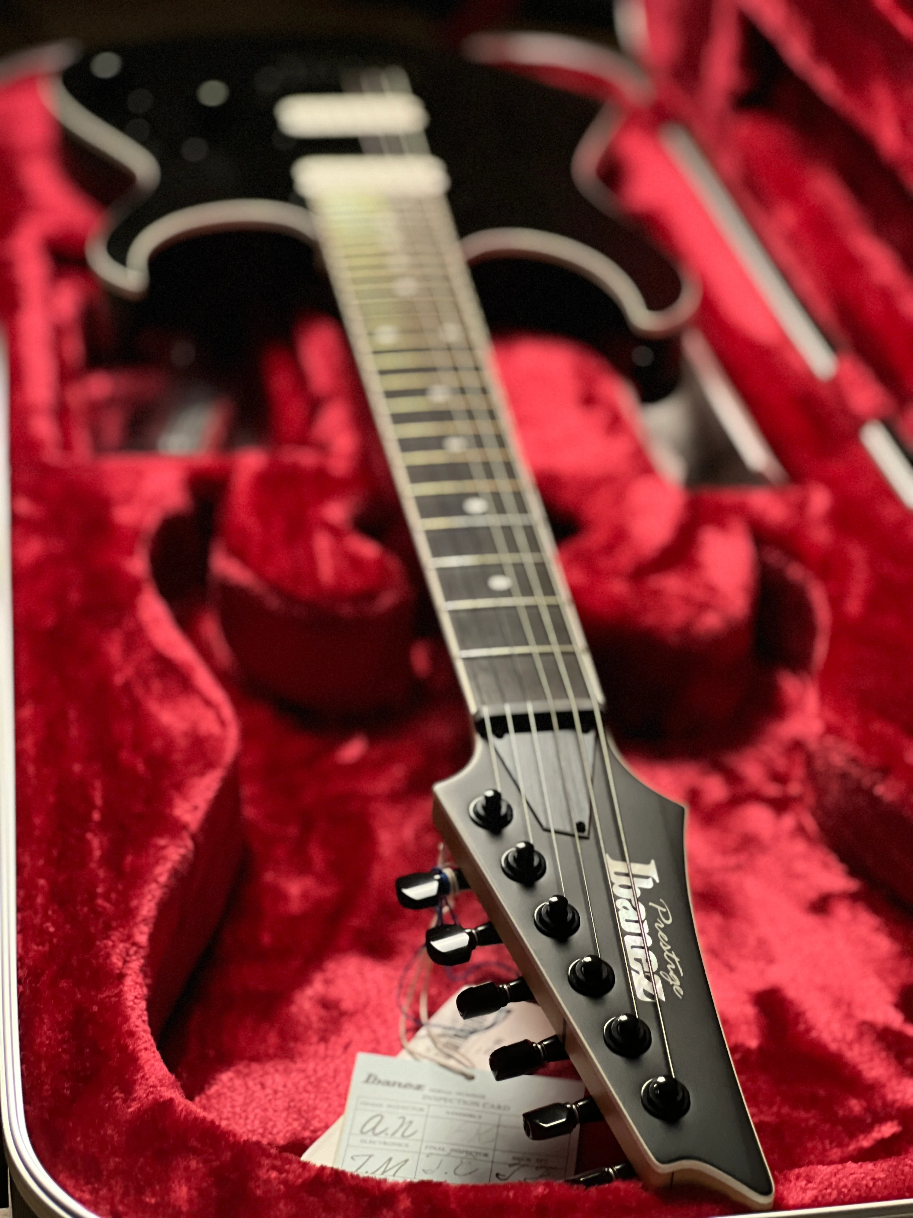 Ibanez Prestige RGR652AHBF - Weathered Black F2413674 - Image 8