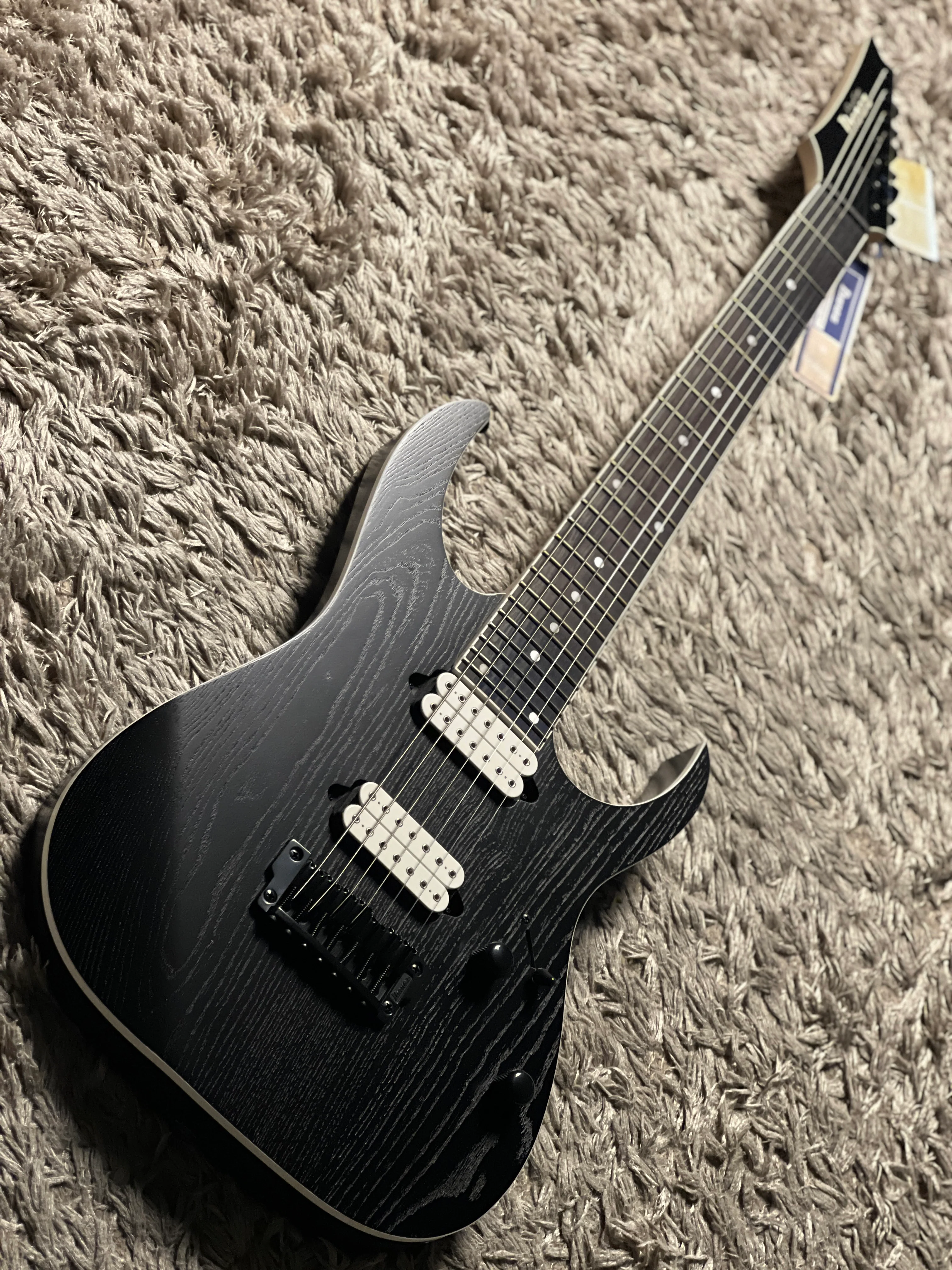 Ibanez Prestige RGR752AHBF in Weathered Black F2409724 - Image 9