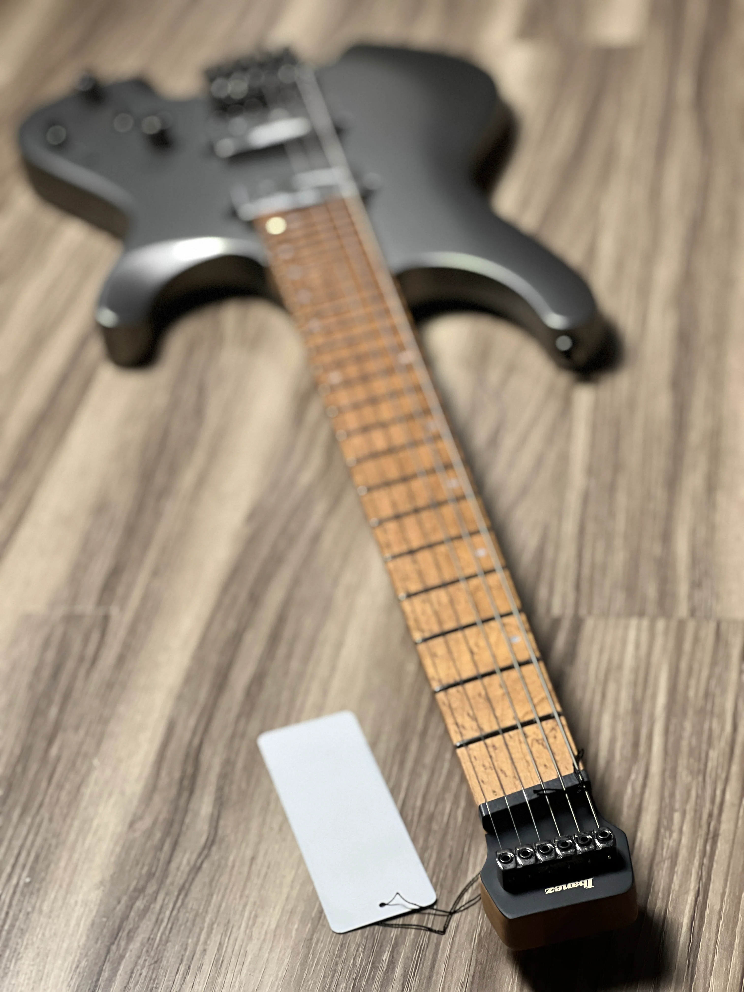 Ibanez QX52-MGM Headless w/Bag in Metallic Gray Matte 240907648 - Image 6