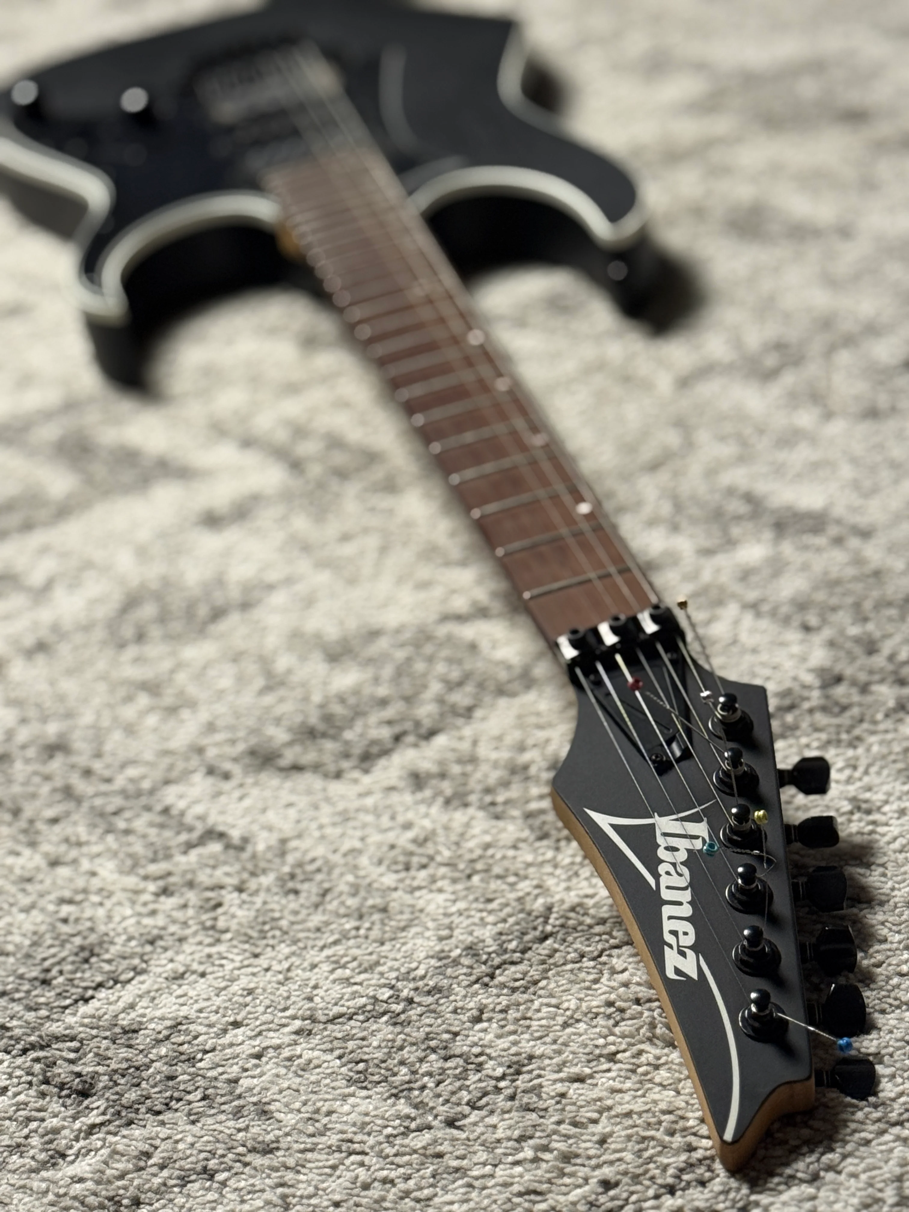 Ibanez RG450B in Weathered Black 241112039 (USED) - Image 5