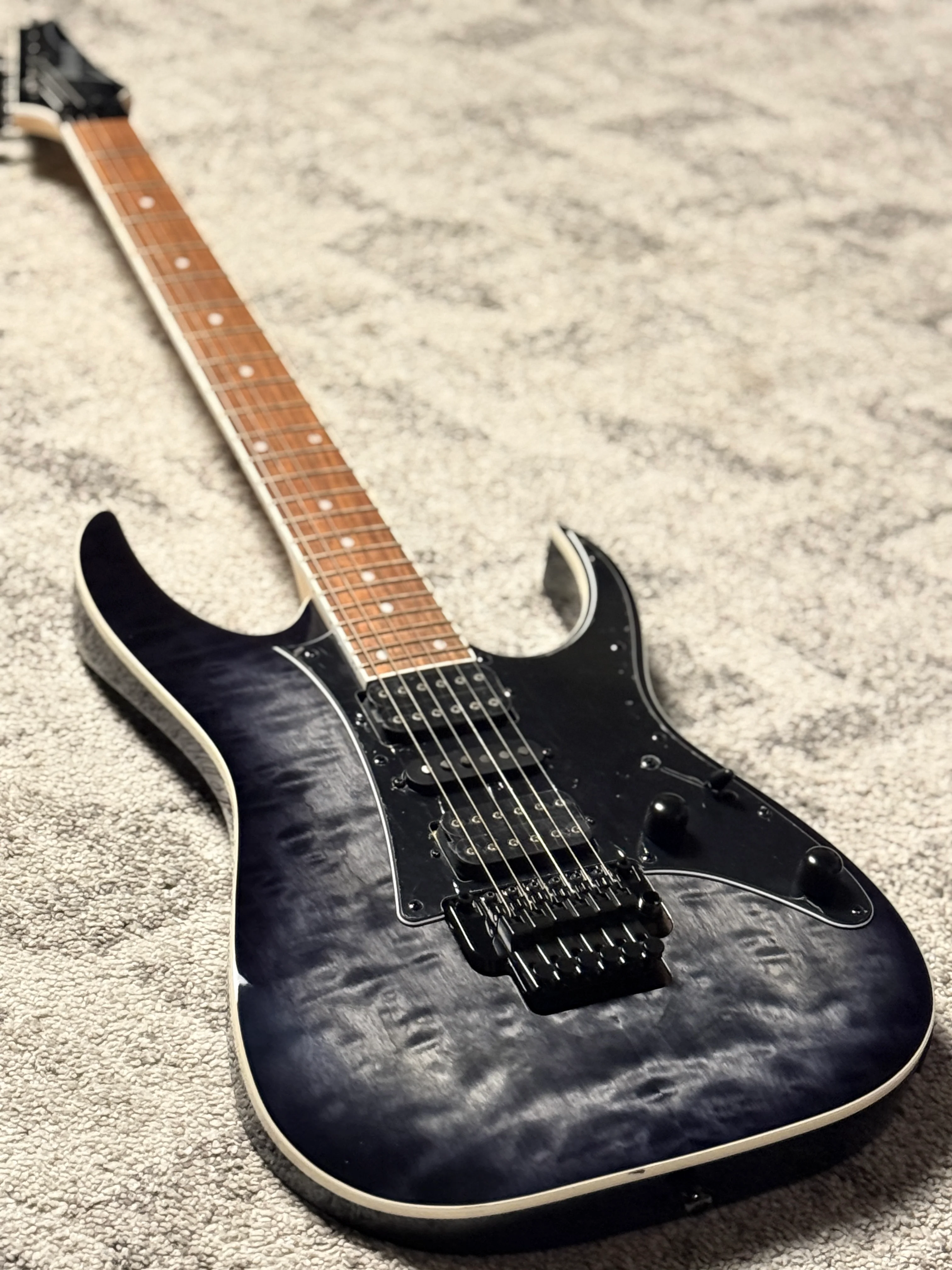 Ibanez RG450QMB-TGB in Transparent Gray Burst - Image 2