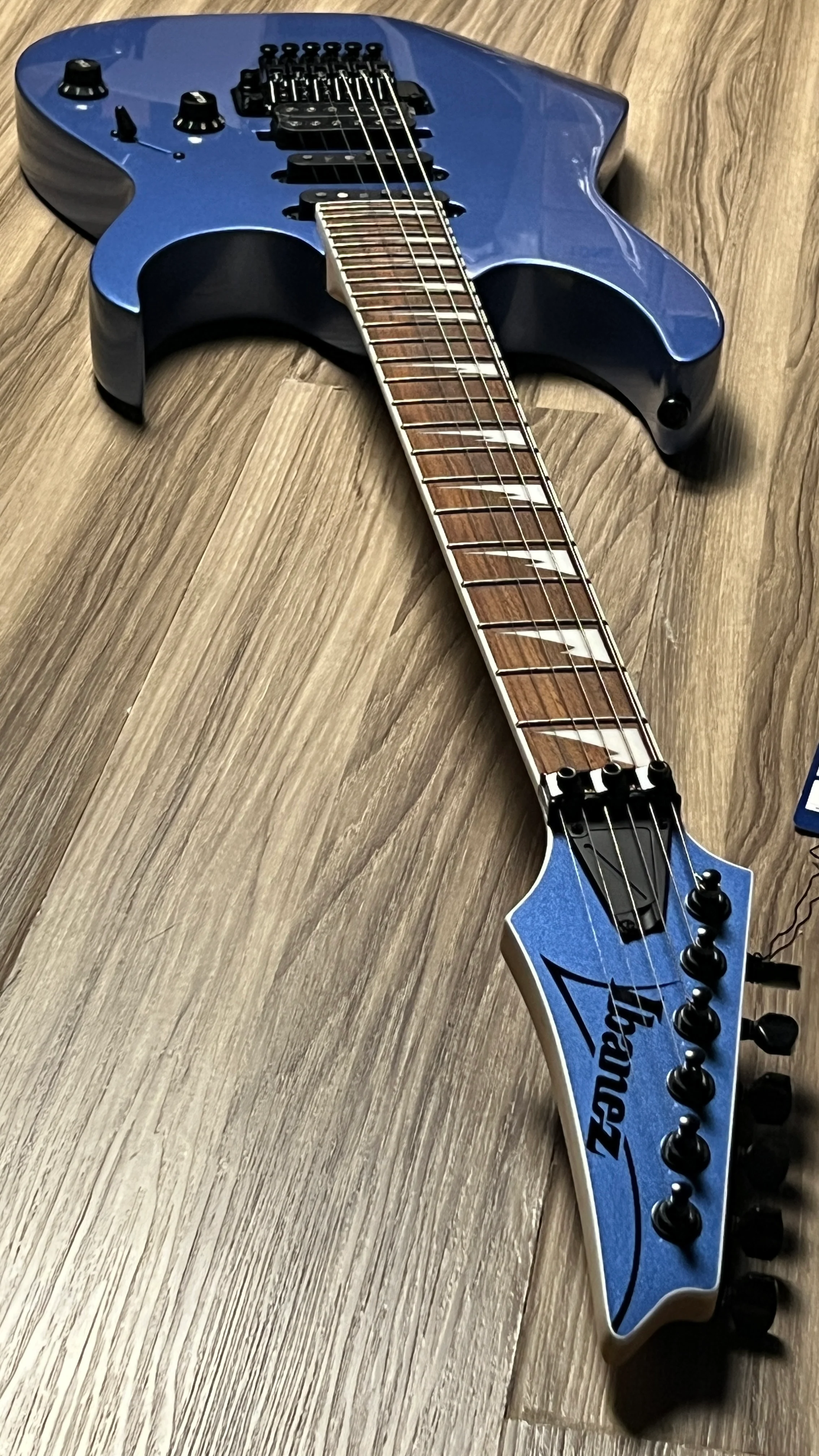 Ibanez RG460DX-BLH in Blue Haze - Image 7