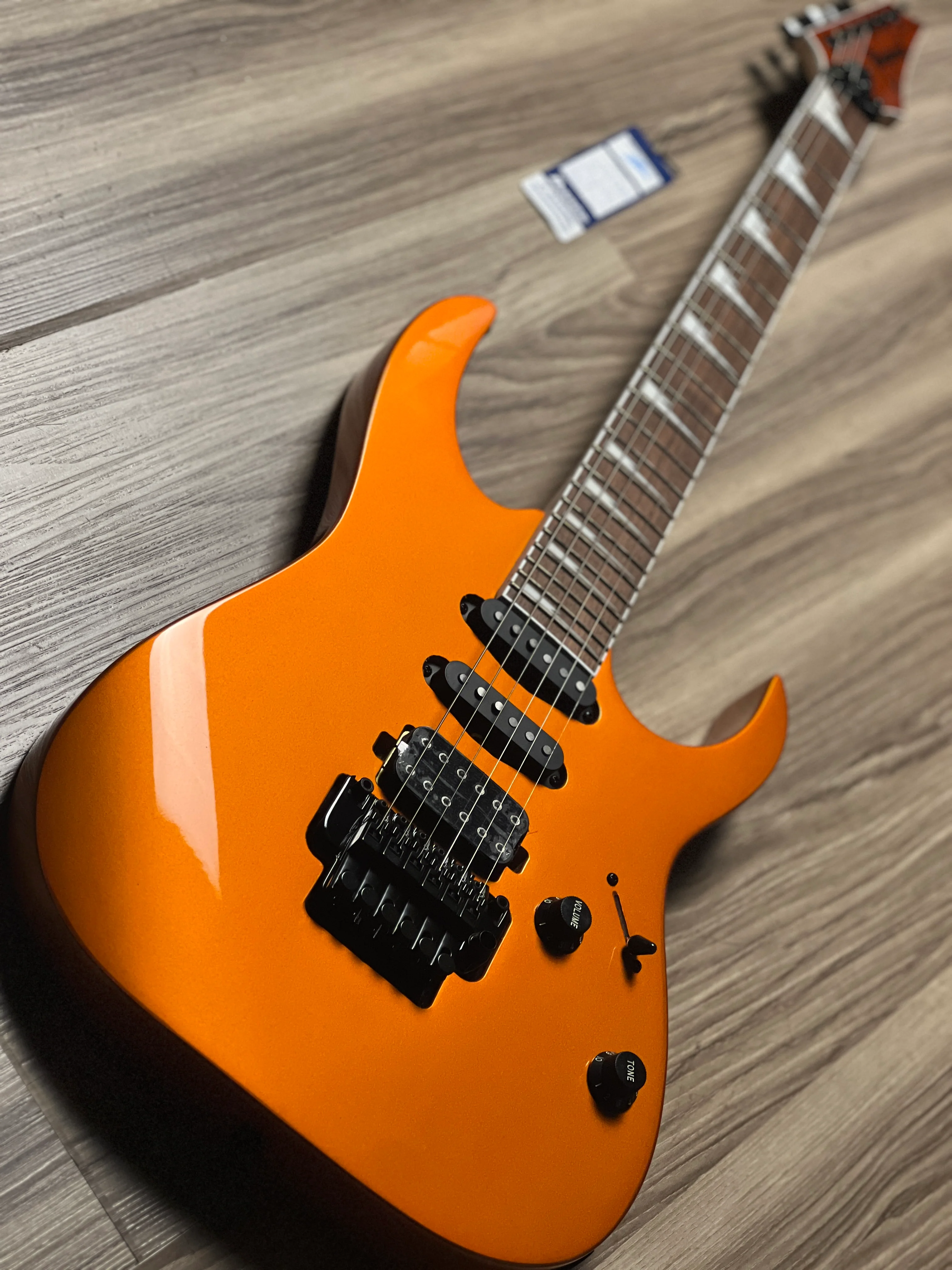 Ibanez RG460DX-ROM in Roadster Orange Metallic - Image 3