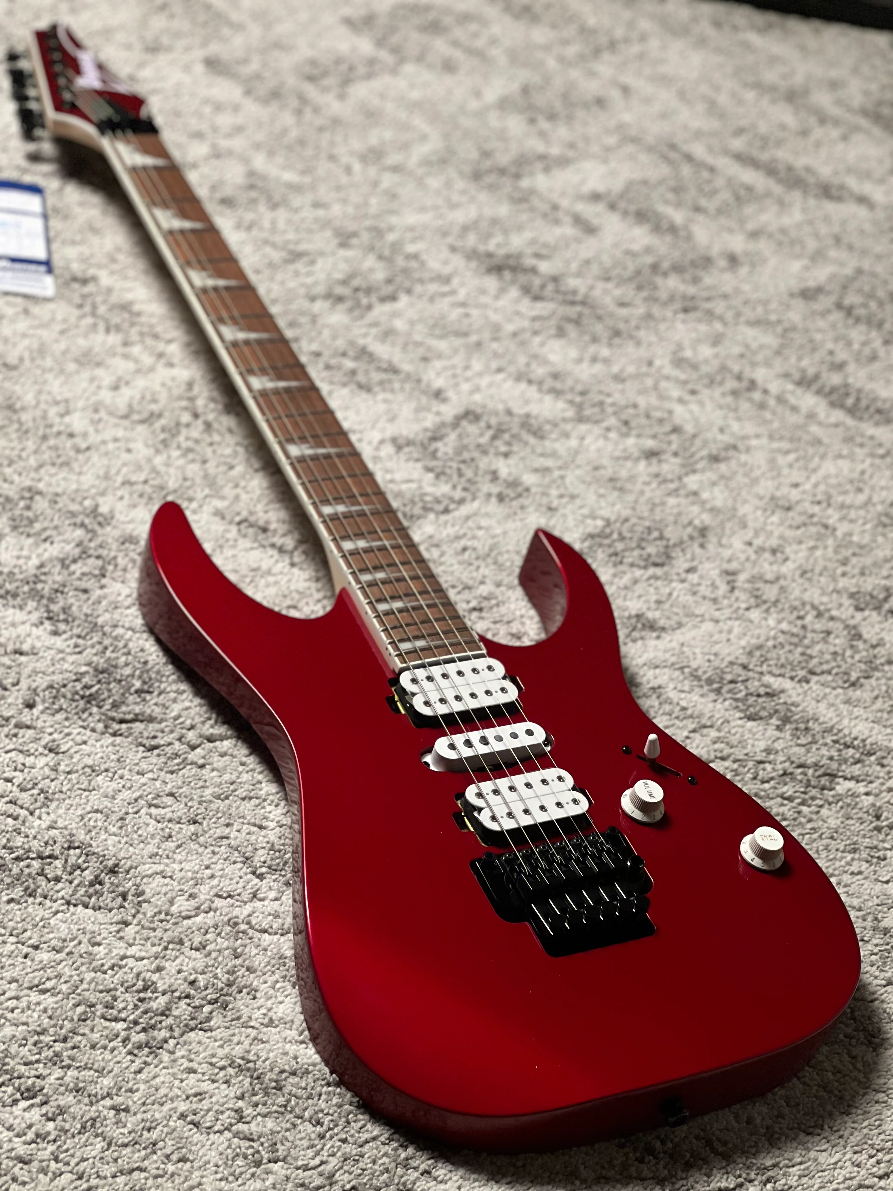 Ibanez RG470DXW-CA RG Standard in Candy Apple - Image 3