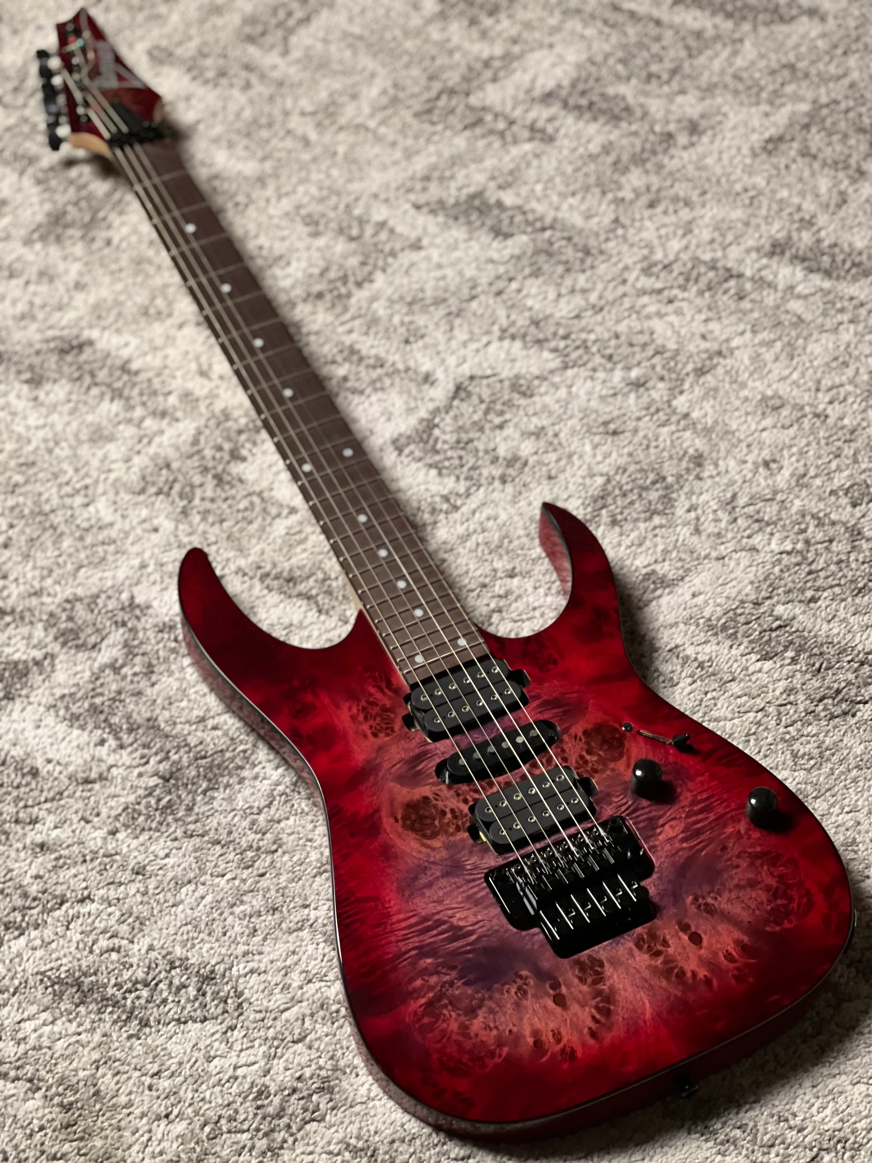 Ibanez RG470PB-REB in Red Eclipse Burst 260201470 (USED) - Image 2