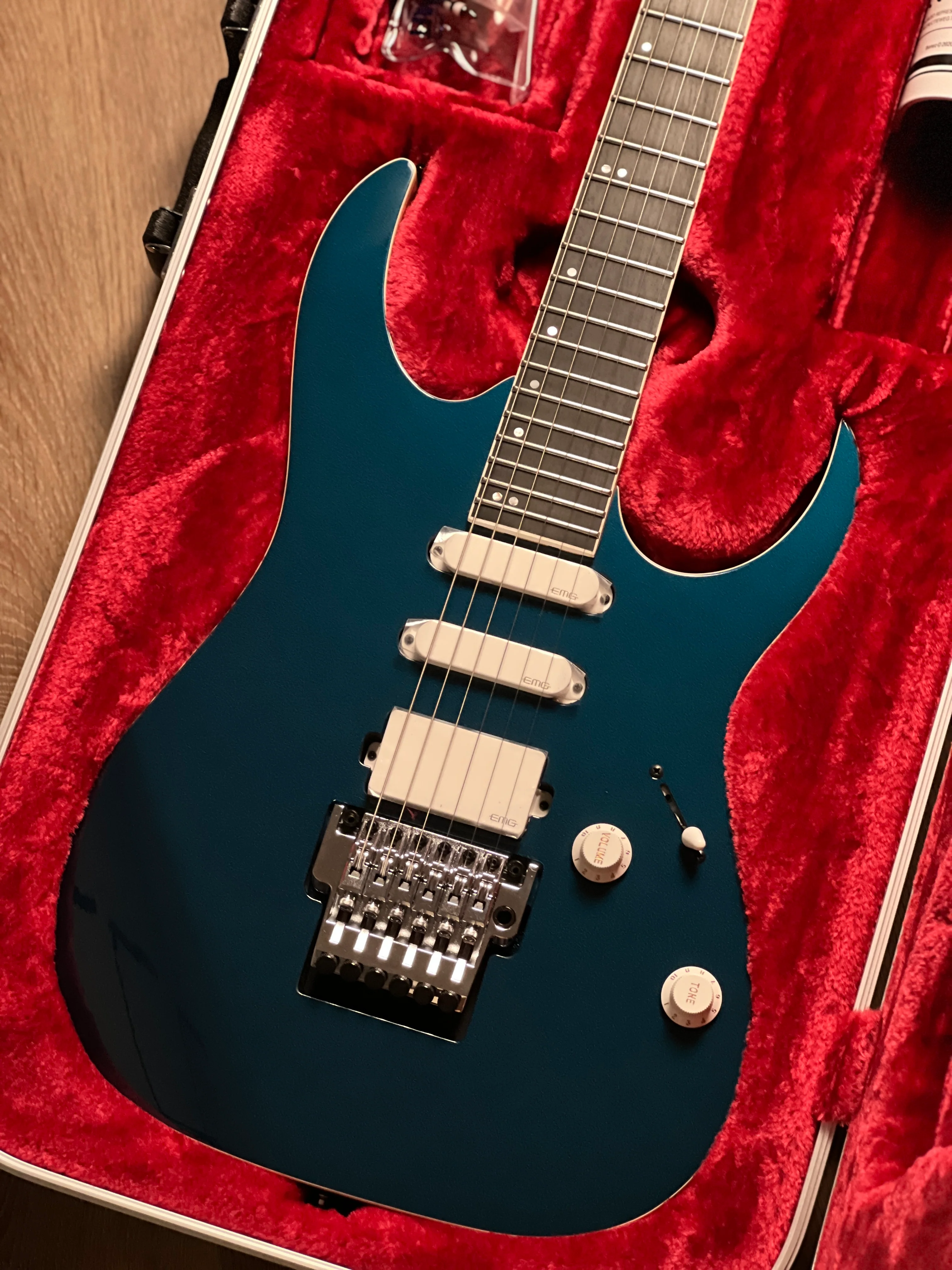 Ibanez RG5440C-DFM w/Case in Deep Forest Green Metallic F2415864 - Image 4