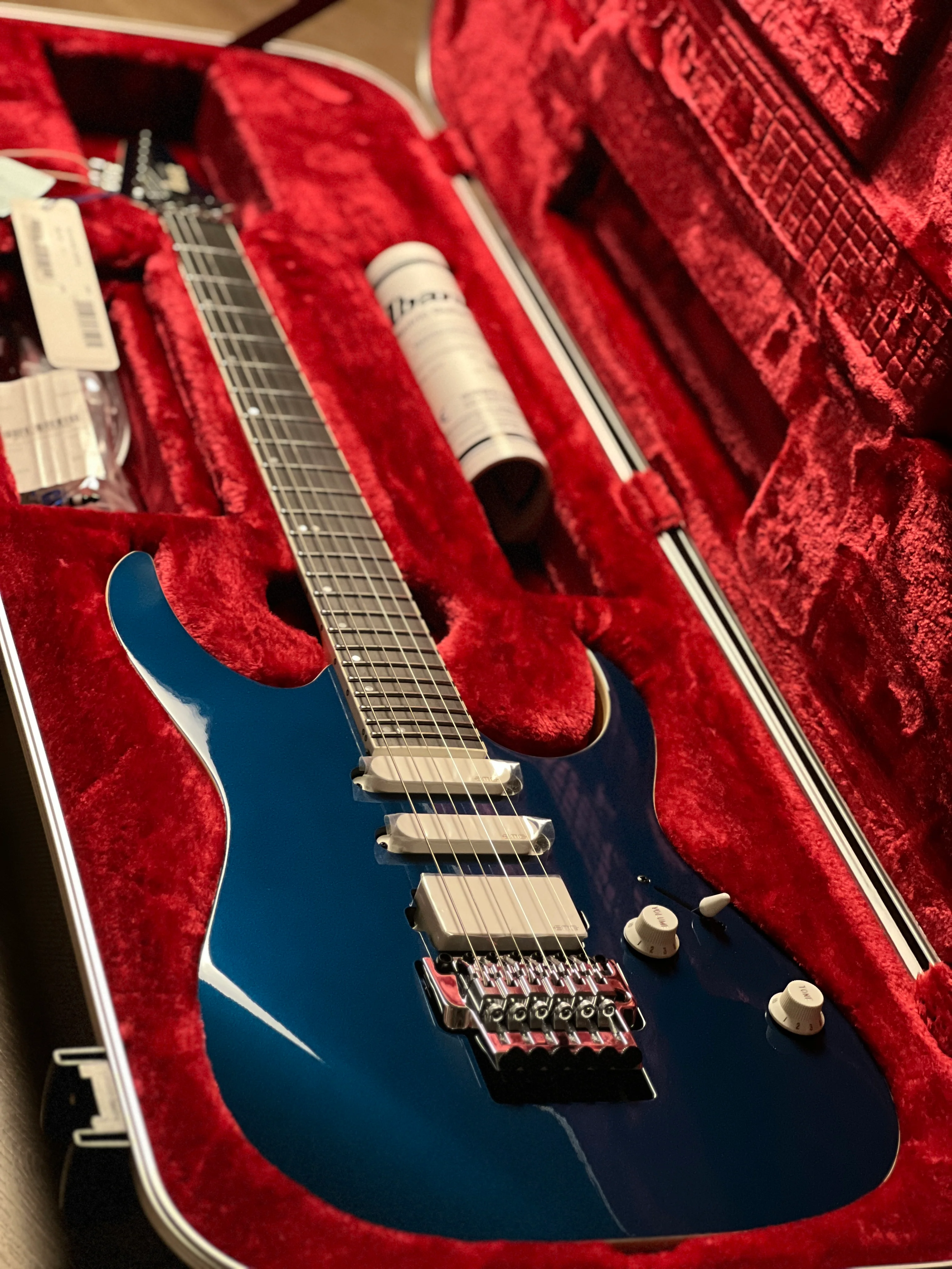 Ibanez RG5440C-DFM w/Case in Deep Forest Green Metallic F2415864 - Image 5