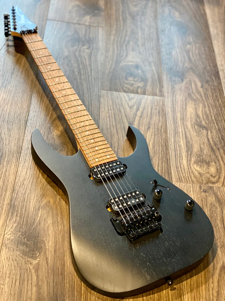 Ibanez RG7420Z-WK in Weathered Black 7 String
