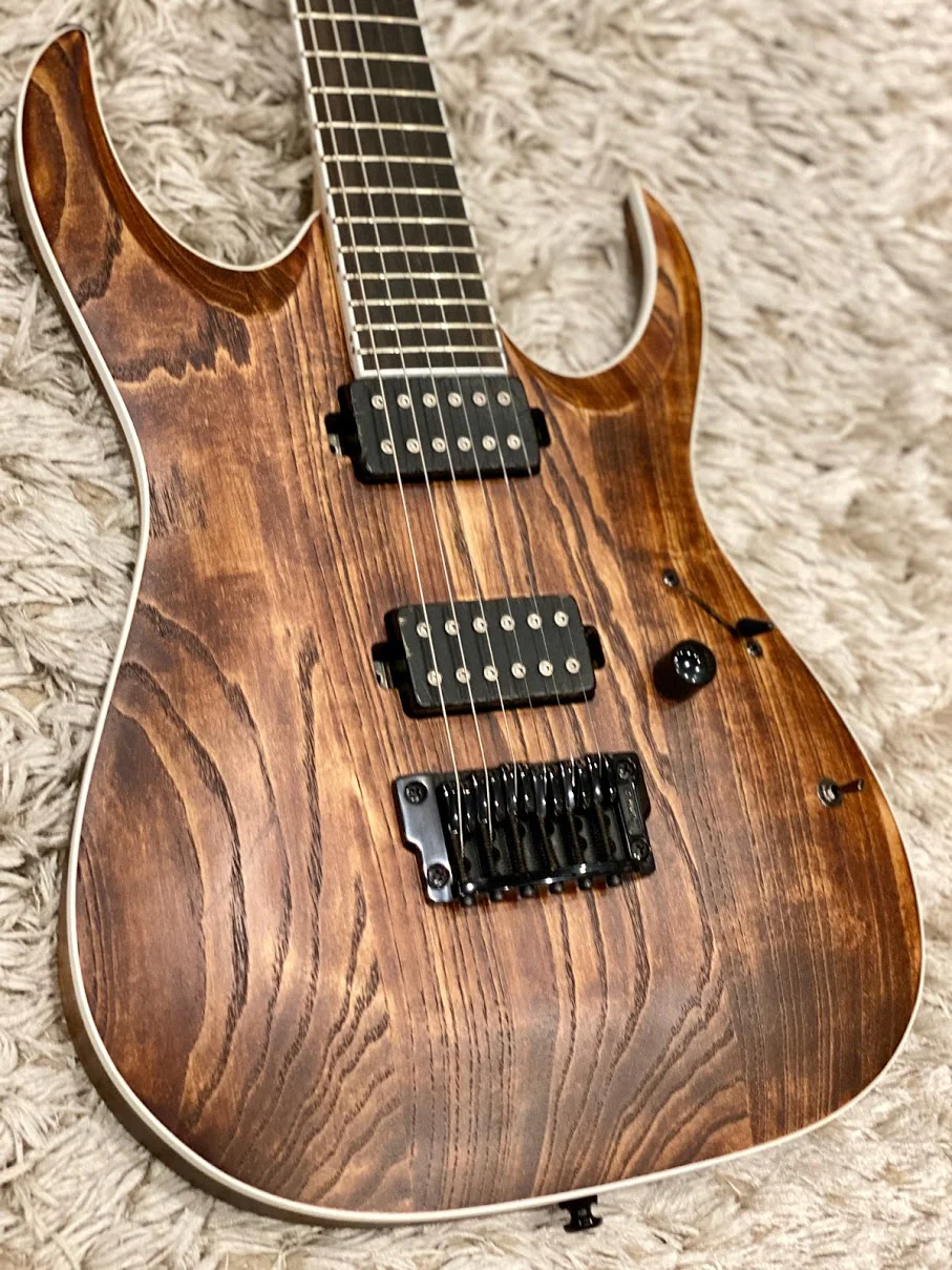Ibanez RGA Iron Label RGAIX6U - Antique Brown Stained - Image 6