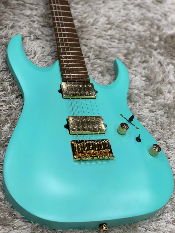 Ibanez RGA42HP-SFM Electric Guitar In Sea Foam Green Matte - Image 2
