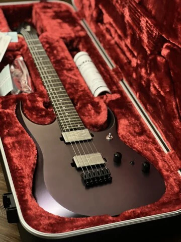 Ibanez RGD3121 w/Case in Polar Lights Flat - Image 3