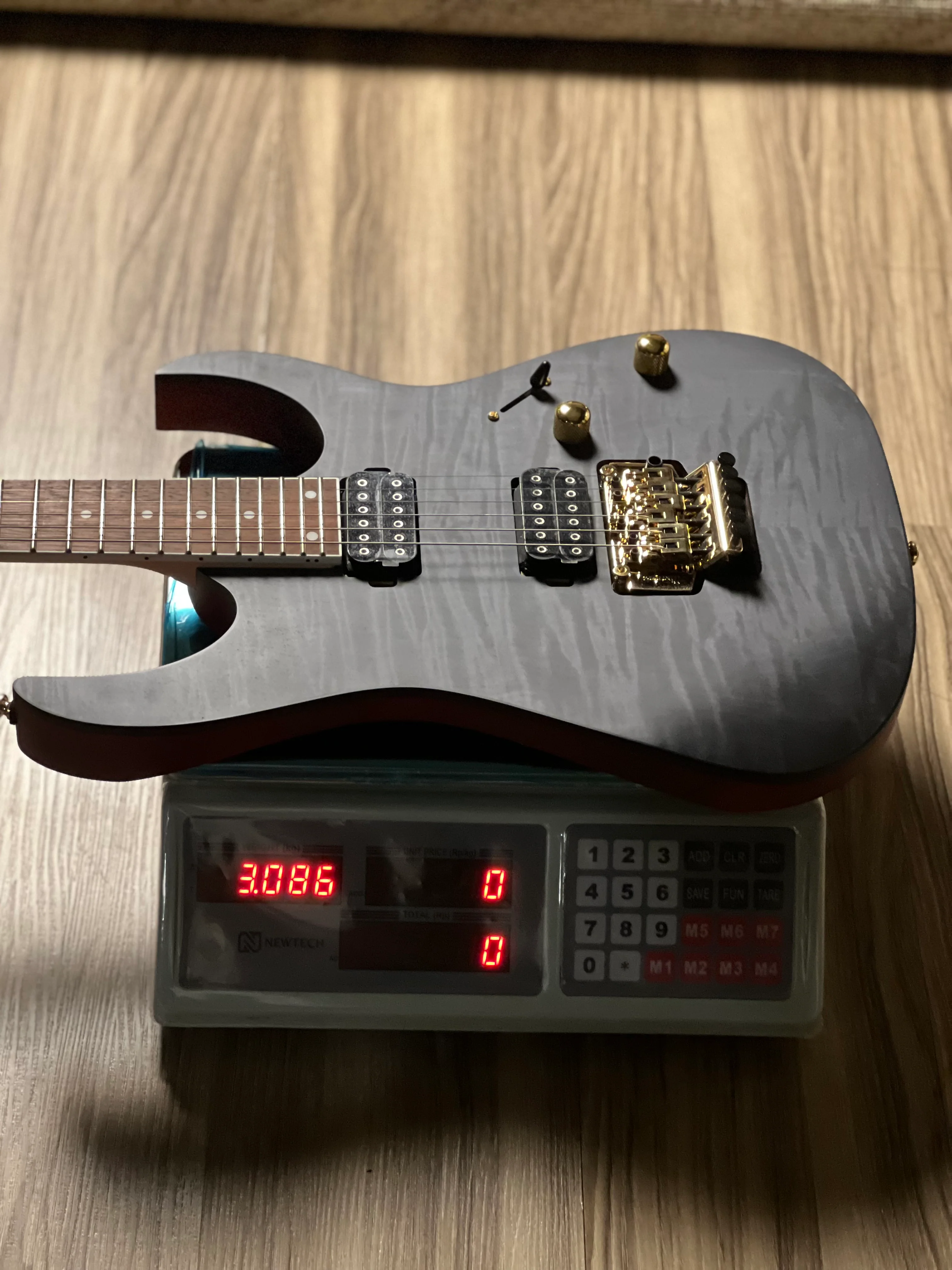 Ibanez RGR420FMSP-TGF RG Standard in Transparent Gray Flat - Image 8