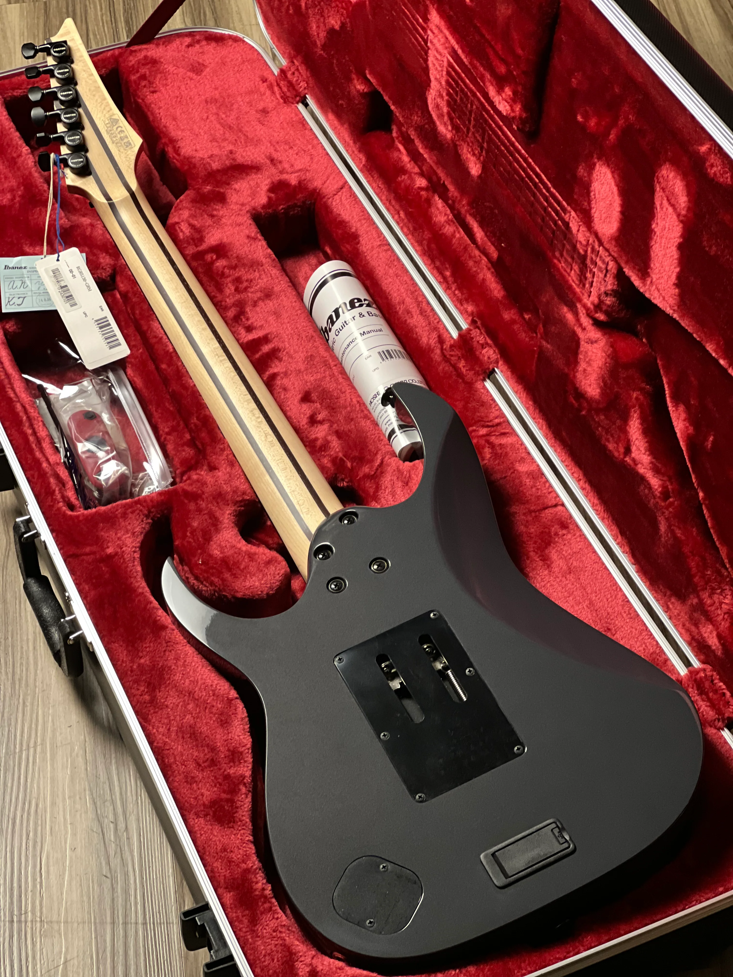 Ibanez RGR5130-GRM w/Case Gray Metalic F24253213 - Image 5