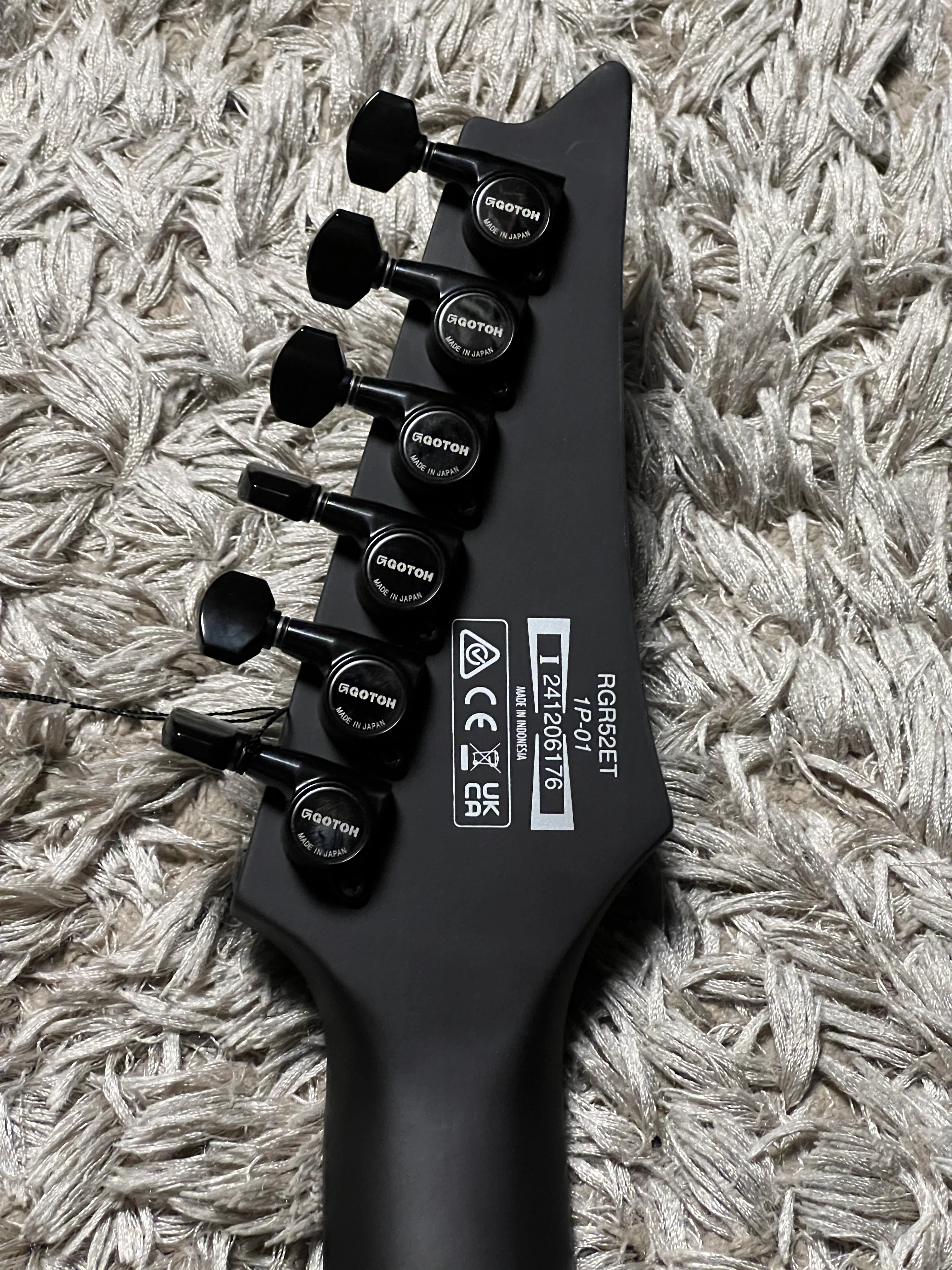 Ibanez RGR52ET-BK in Black - Image 7