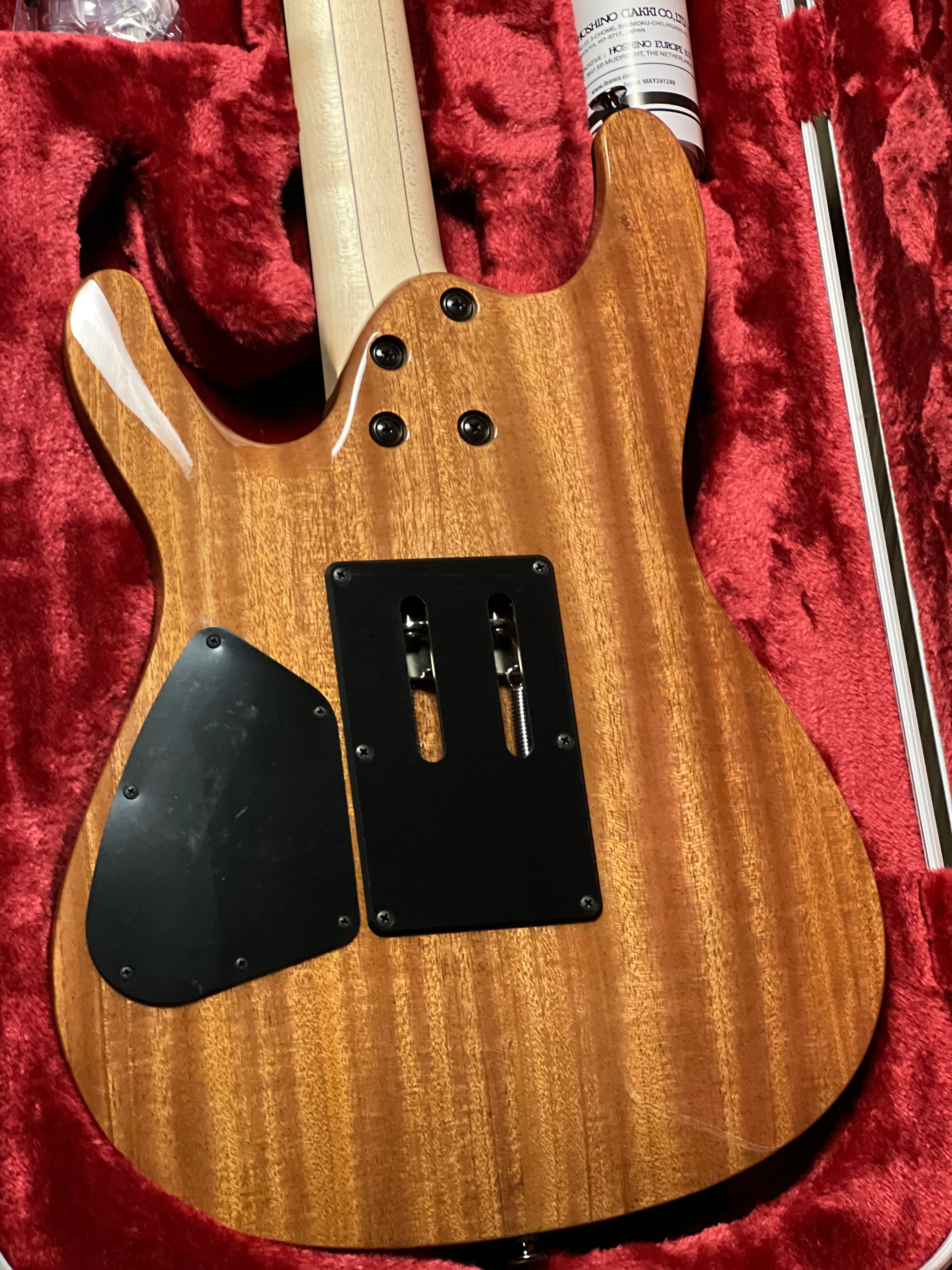 Ibanez S6670SK-STB with Case in Sunset Burst F2600615 - Image 7