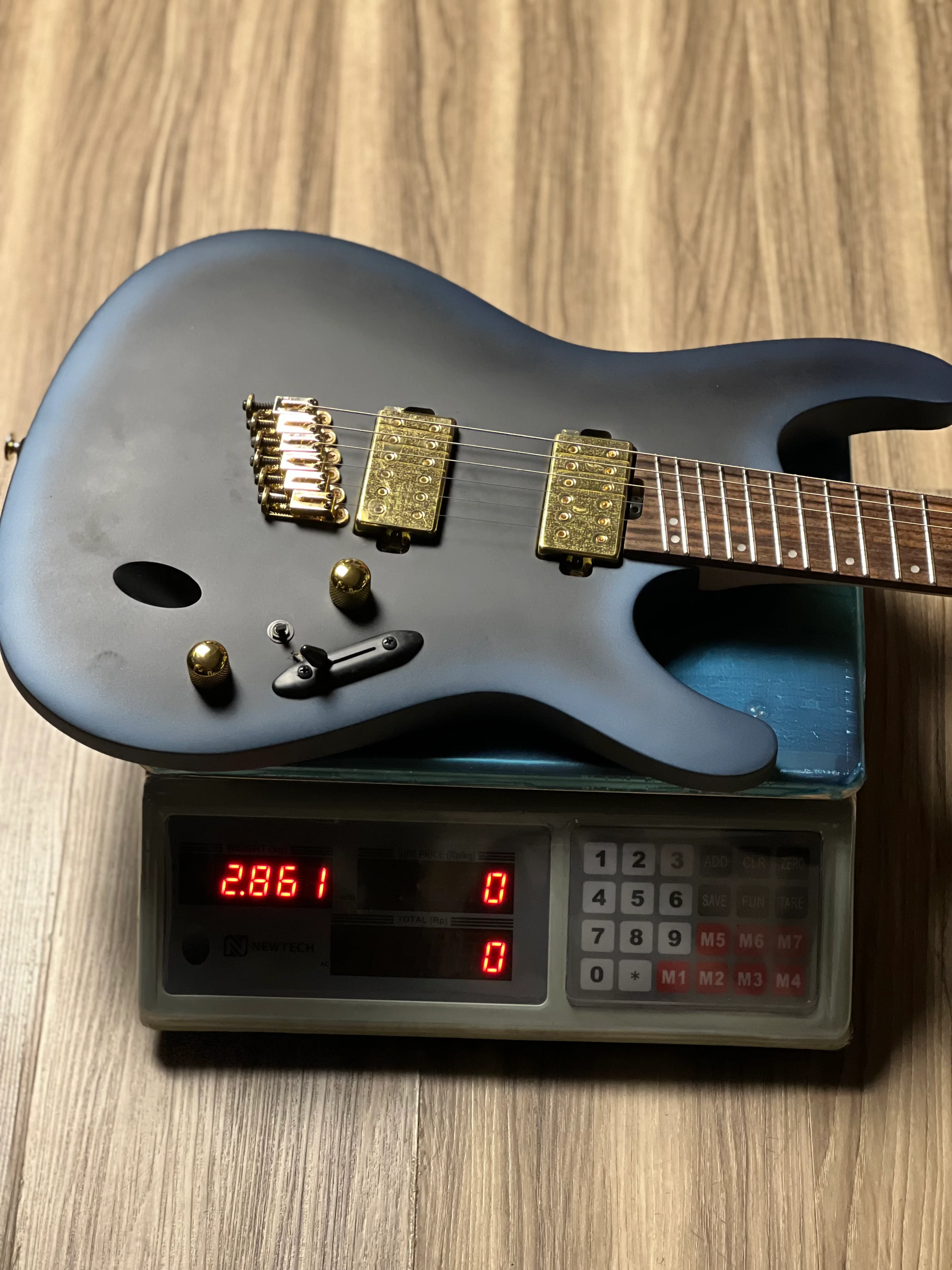Ibanez SML721-MAM in Midnight Arctic Ocean Matte - Image 8