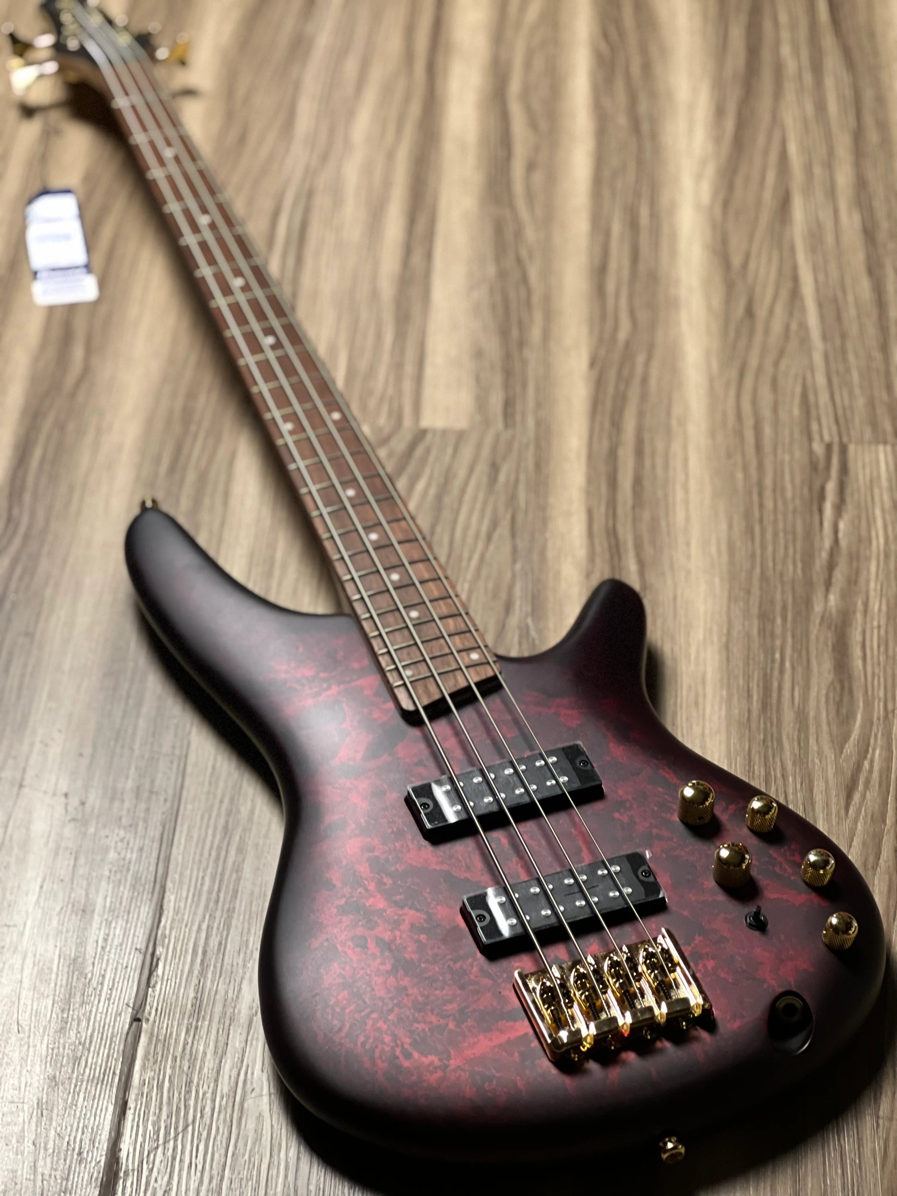 Ibanez SR300EDX-WZM 4-String in Wine Red Frozen Matte