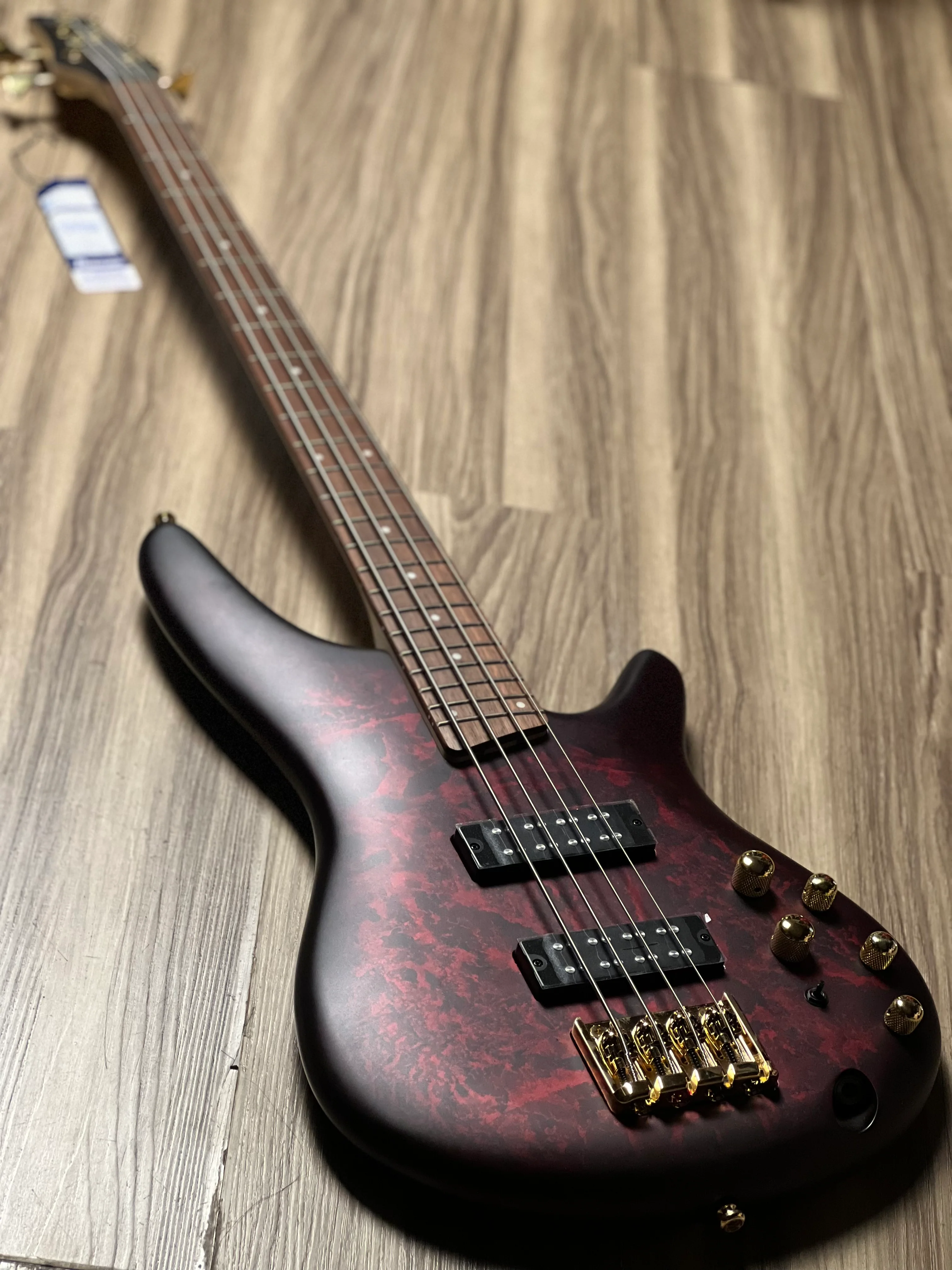 Ibanez SR300EDX-WZM 4-String in Wine Red Frozen Matte - Image 2